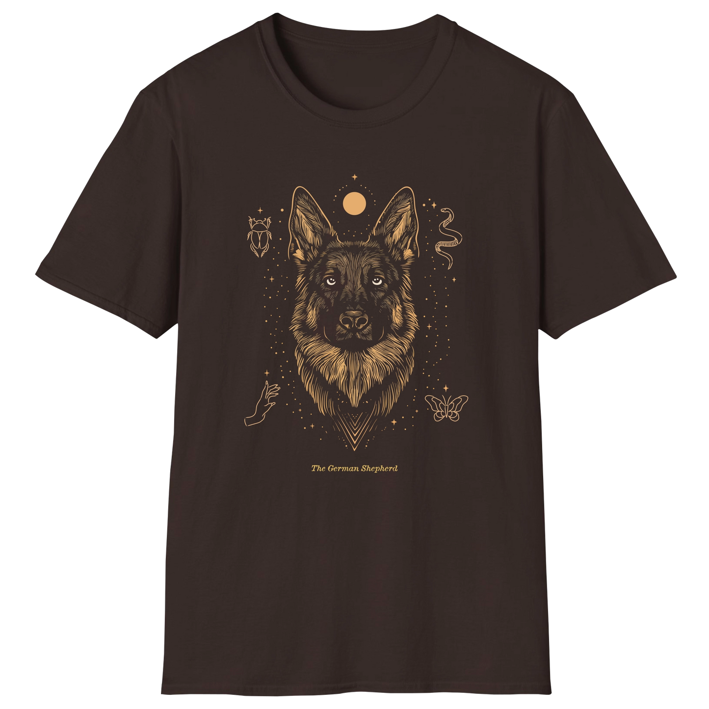 flatlay-german_shepherd-mystic-t_shirt-dark_chocolate