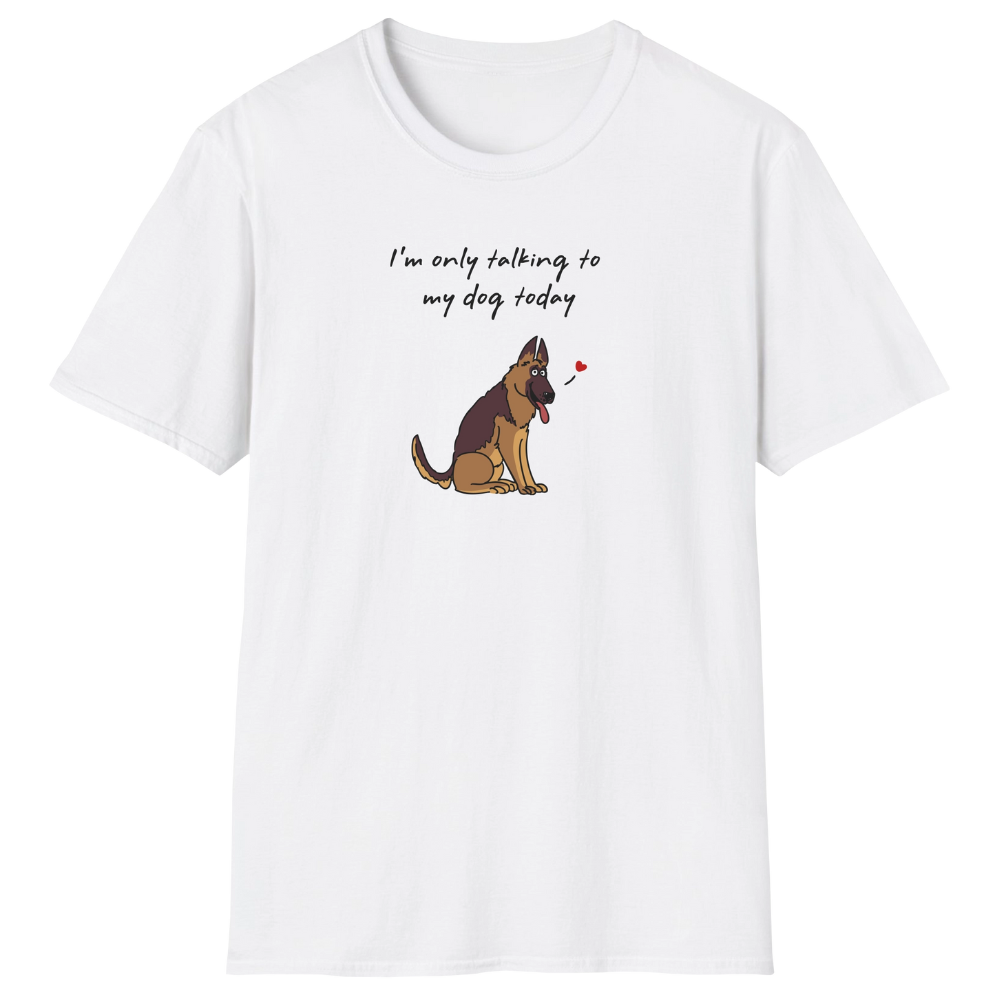 flatlay-german_shepherd-only_talking-t_shirt-white