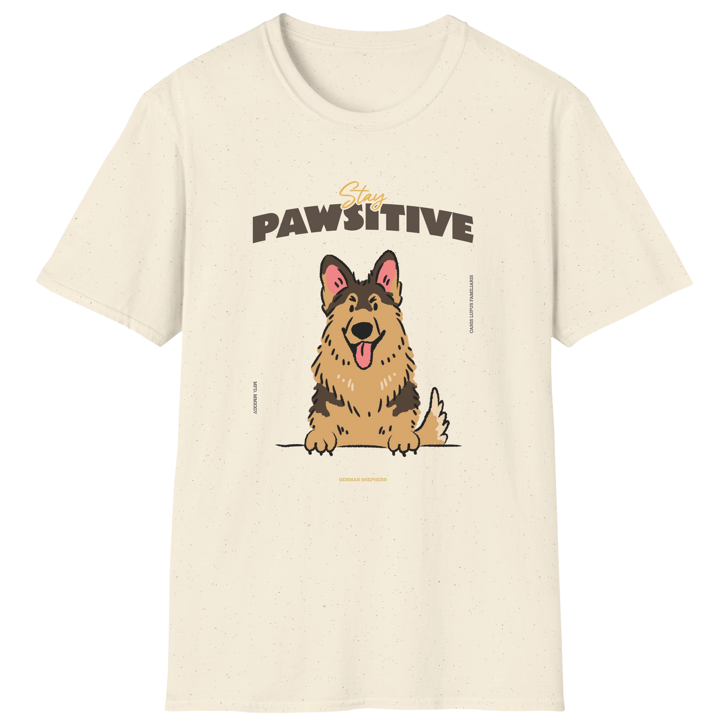 flatlay-german_shepherd-stay_pawsitive-t_shirt-natural