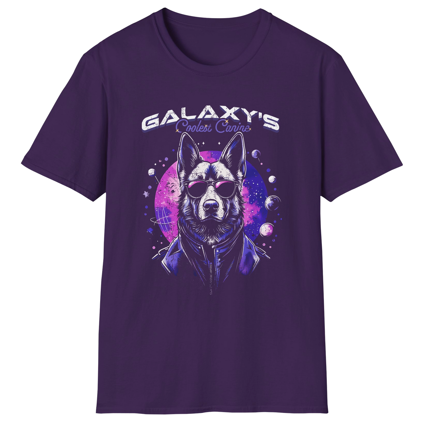 flatlay-german_shepherd-synthwave-t_shirt-purple