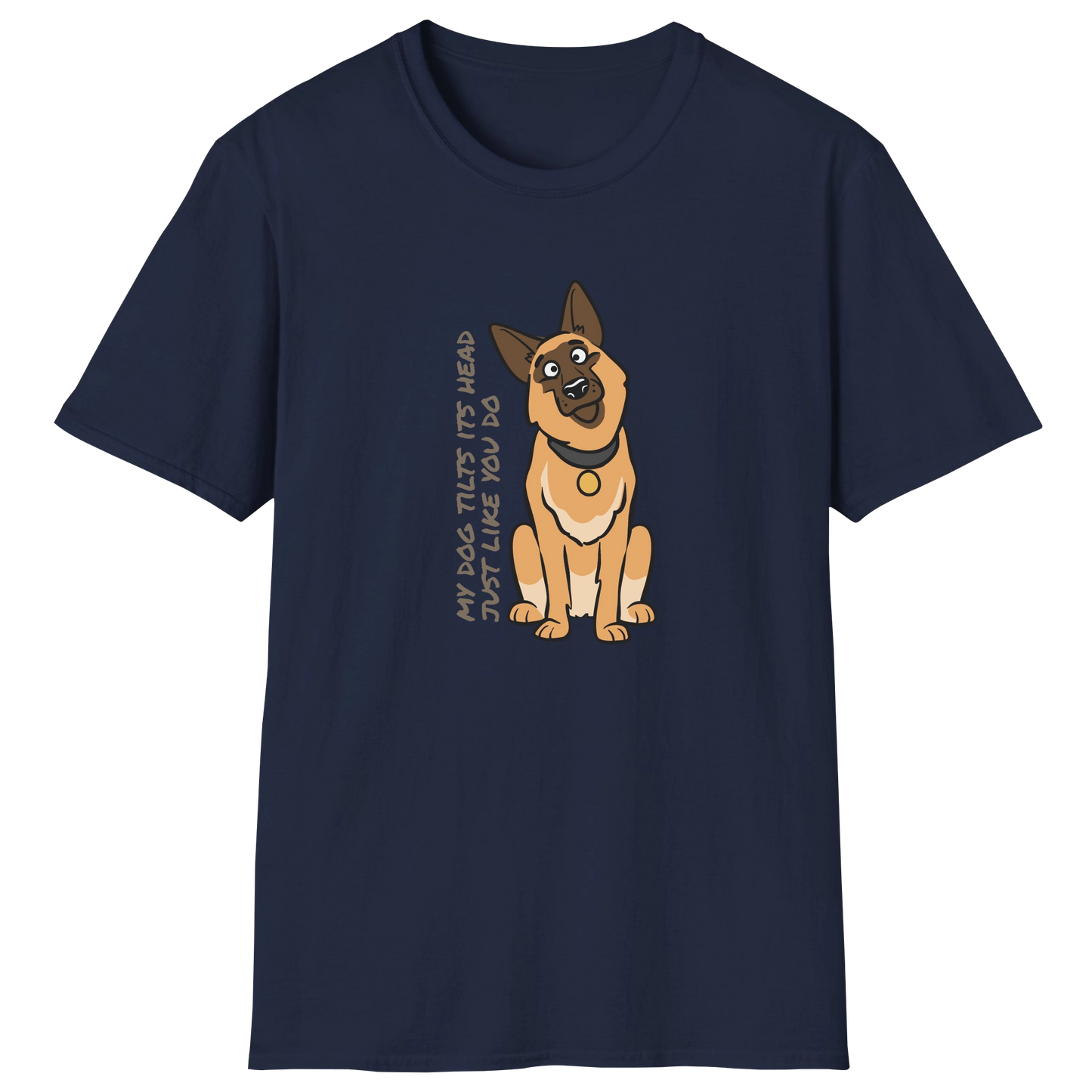 flatlay-german_shepherd-tilt_like_you-t_shirt-navy
