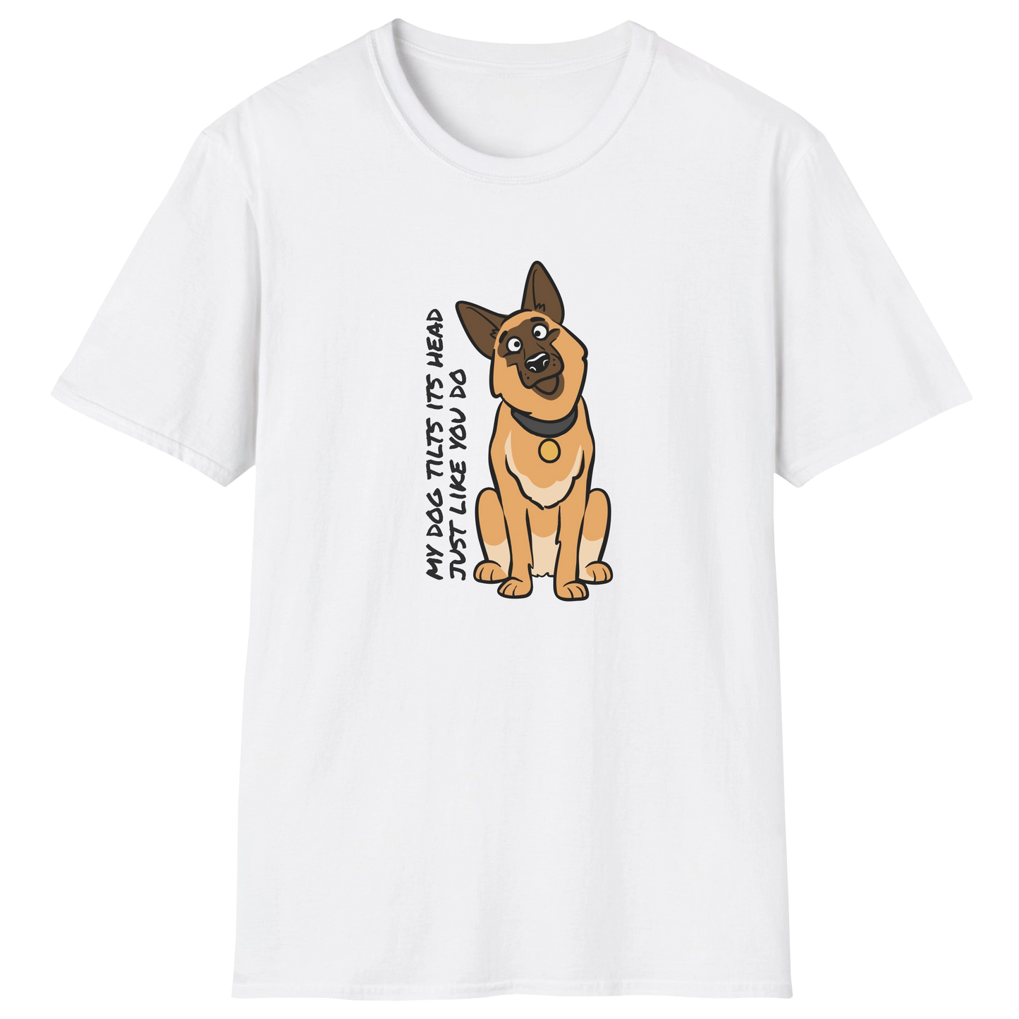 flatlay-german_shepherd-tilt_like_you-t_shirt-white