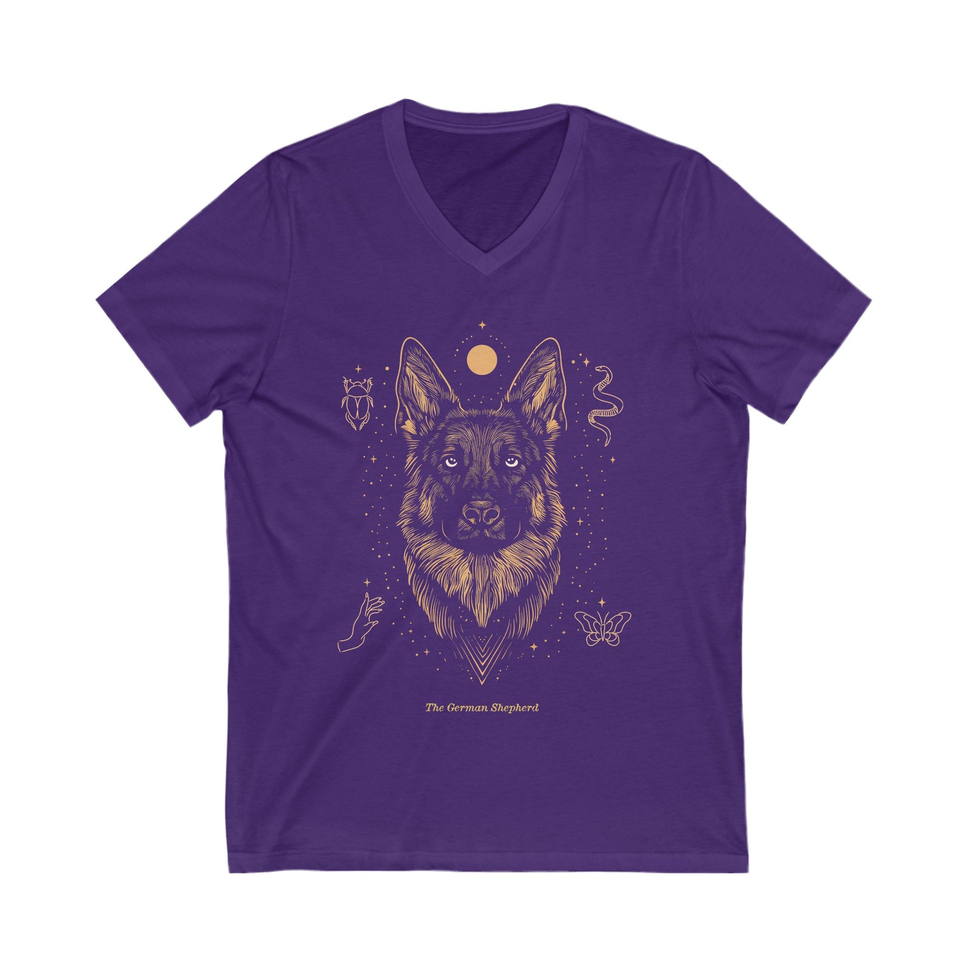 flatlay-german_shepherd-mystic-t_shirt-purple