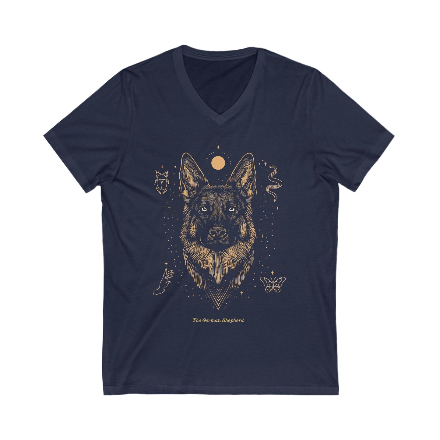 flatlay-german_shepherd-mystic-t_shirt-navy