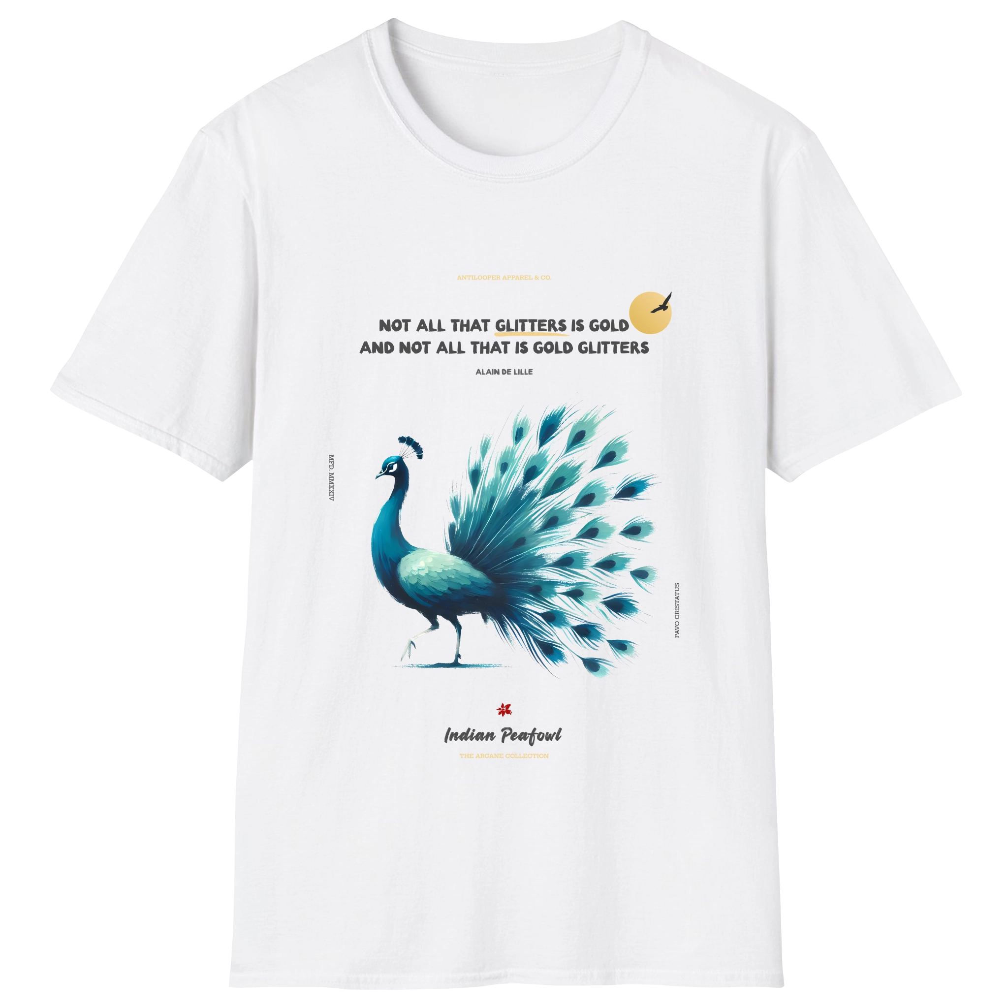 flatlay-arcane-indian_peafowl-white