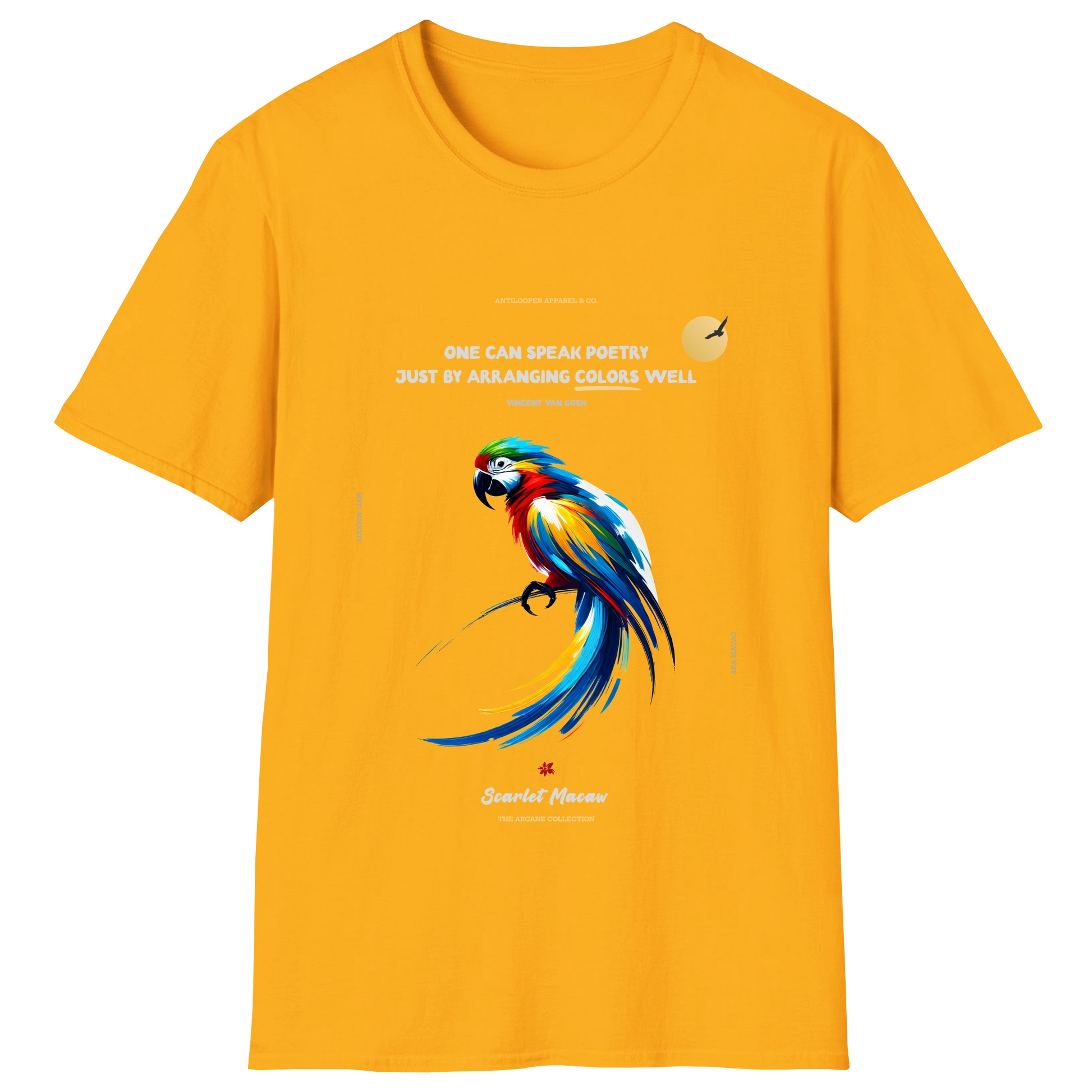 flatlay-arcane-scarlet_macaw-gold