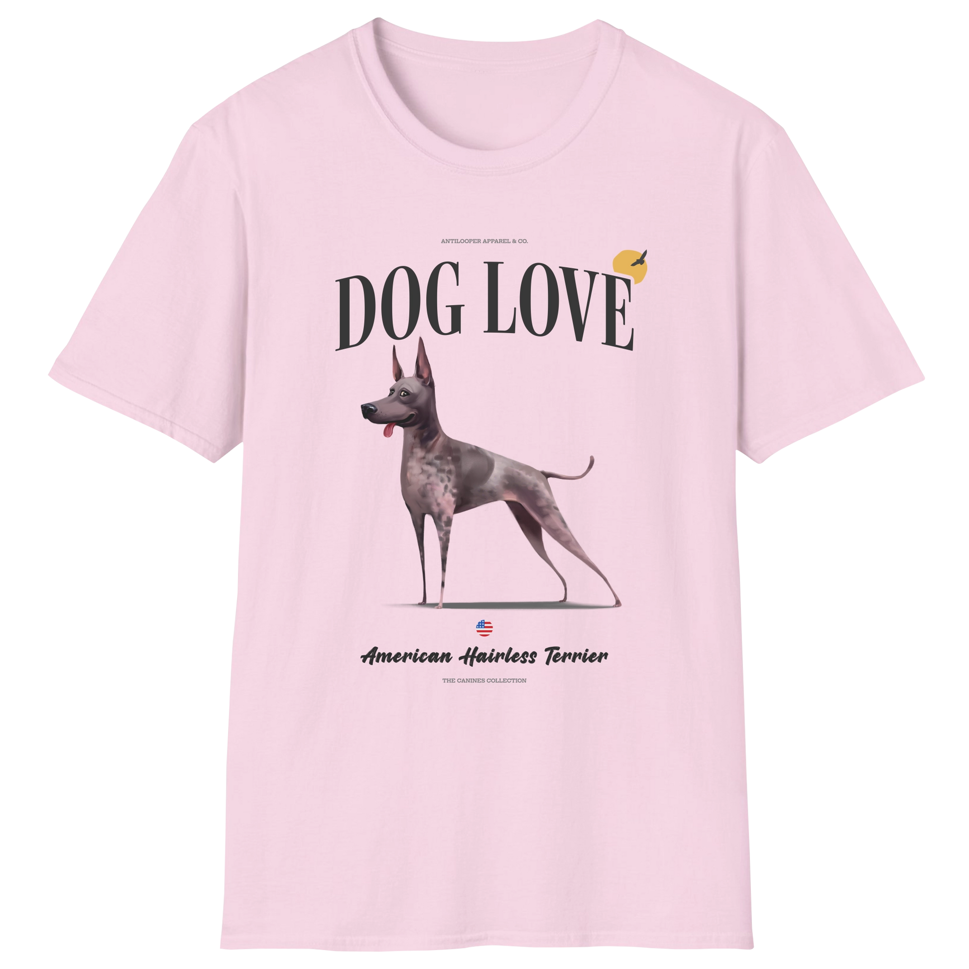 flatlay-canines-american_hairless_terrier-red_tan-dog_love-t_shirt-light_pink