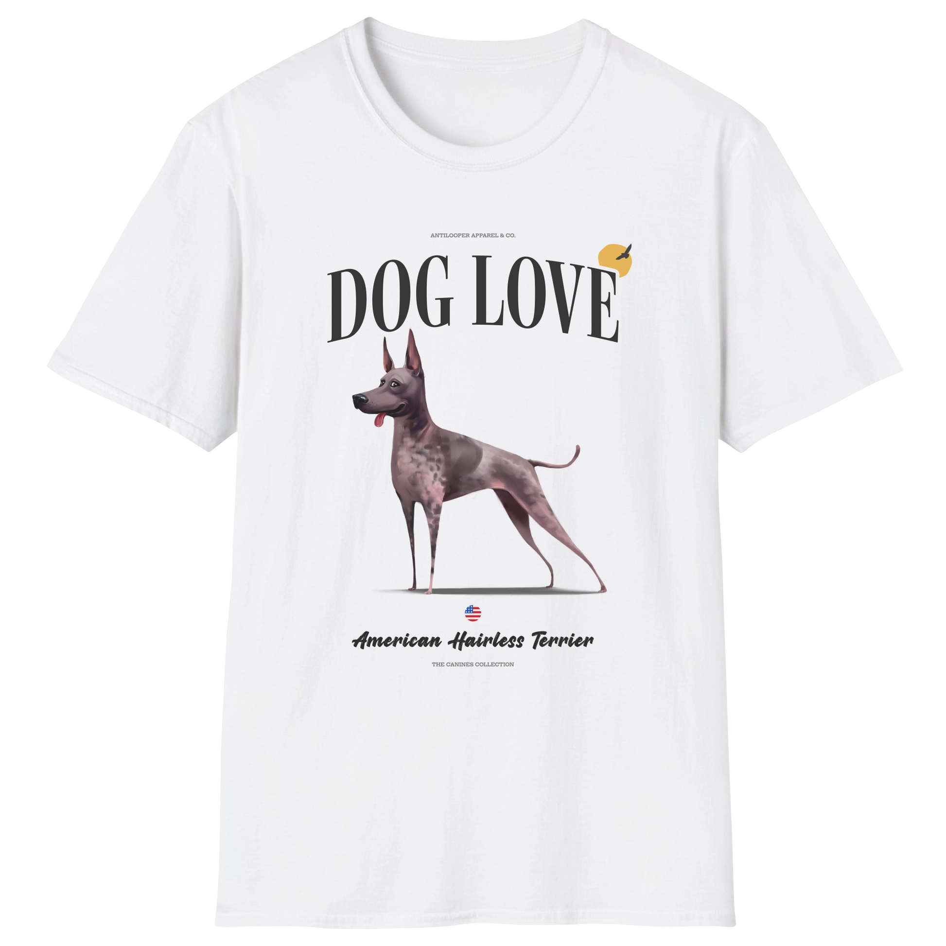 flatlay-canines-american_hairless_terrier-red_tan-dog_love-t_shirt-white