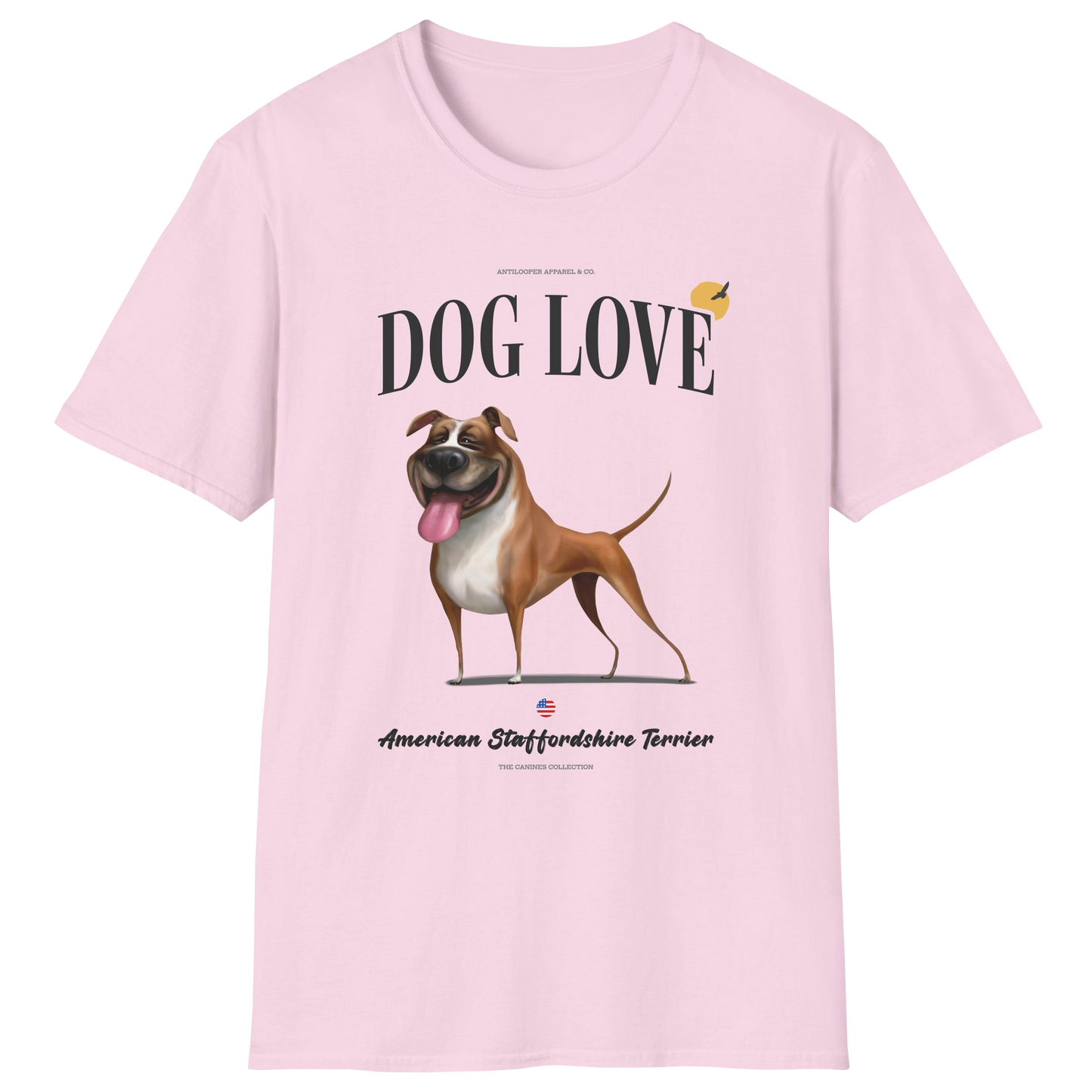 flatlay-canines-american_staffordshire_terrier-brown_white-dog_love-t_shirt-light_pink