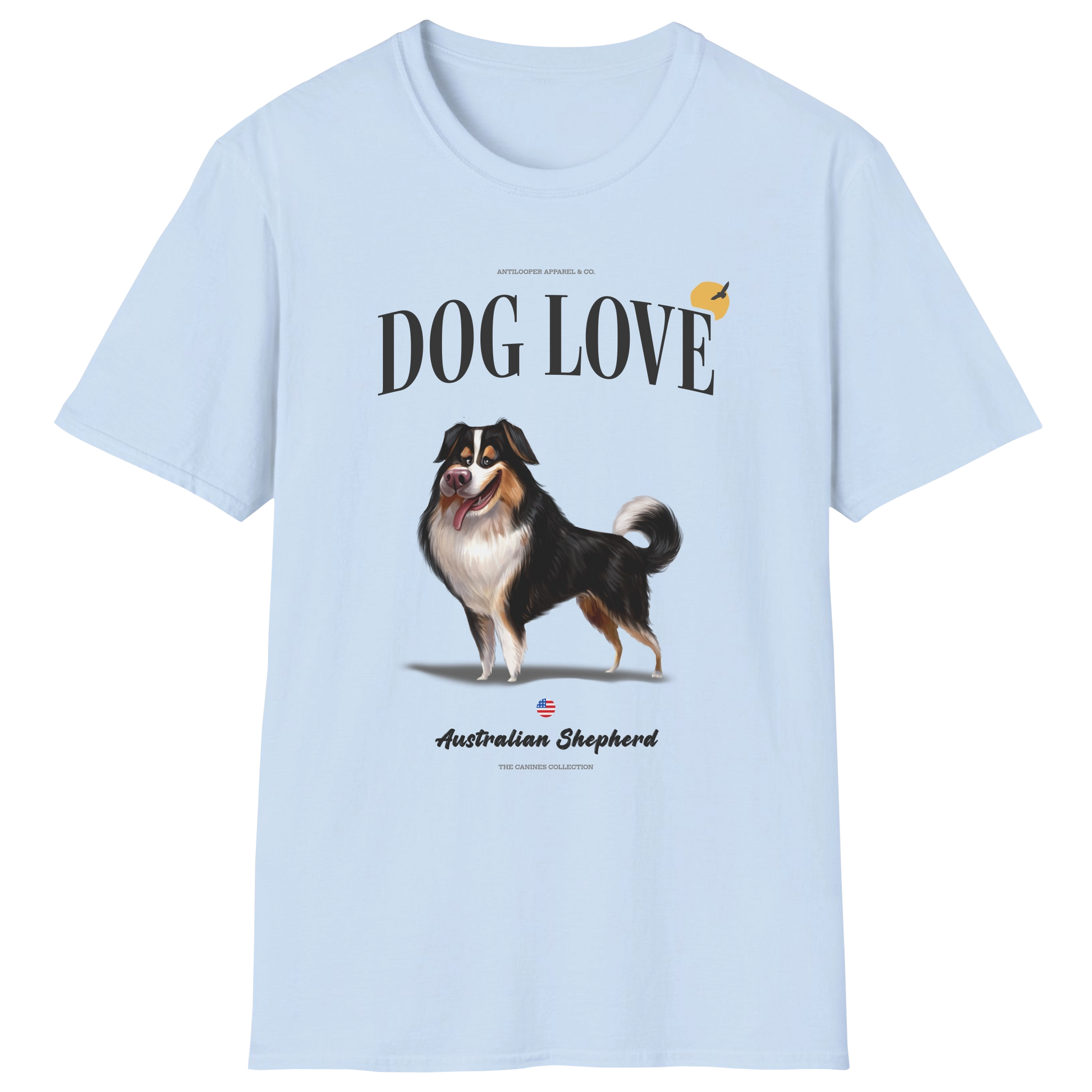 flatlay-canines-australian_shepherd-black-dog_love-t_shirt-light_blue