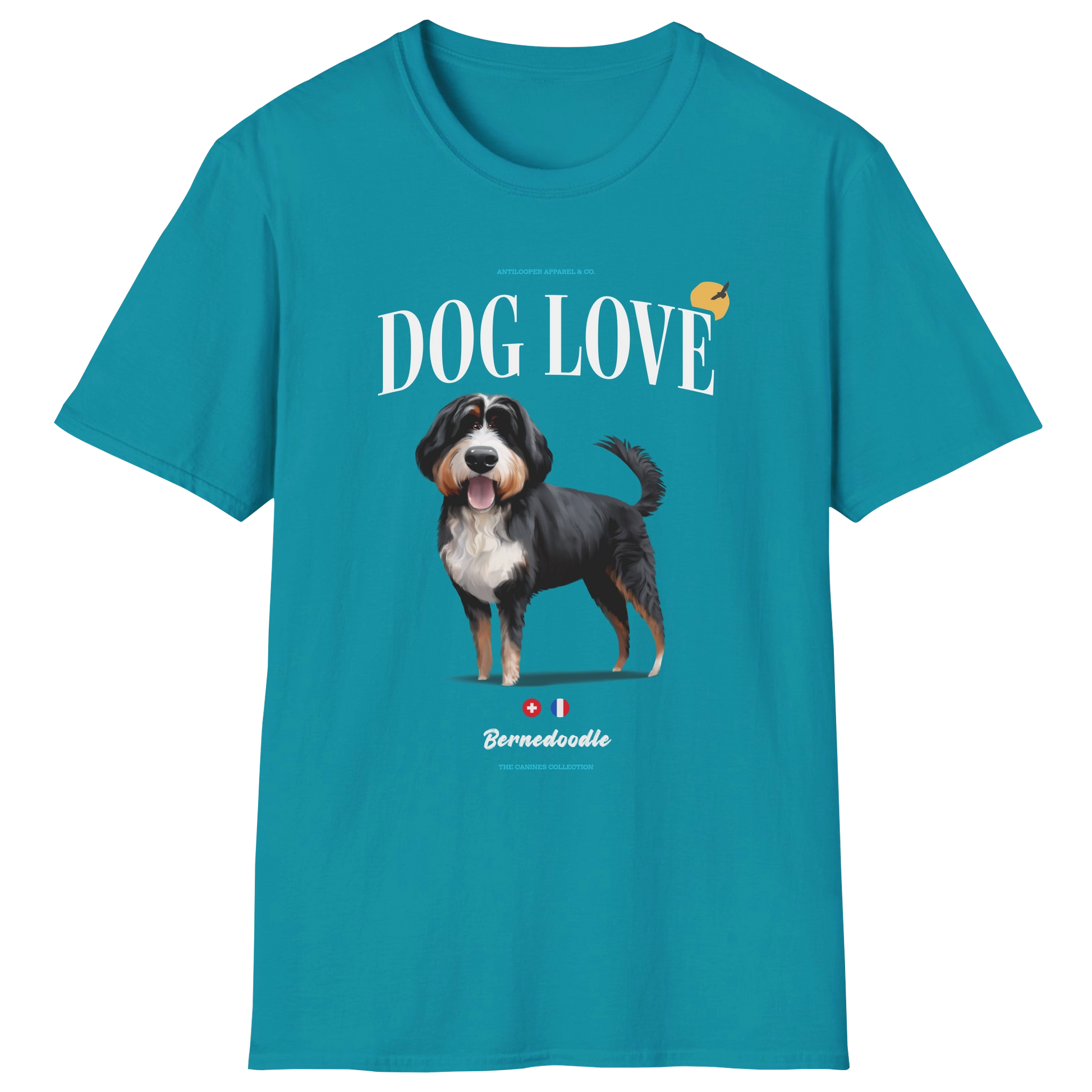 flatlay-canines-bernedoodle-tricolor-dog_love-t_shirt-tropical_blue