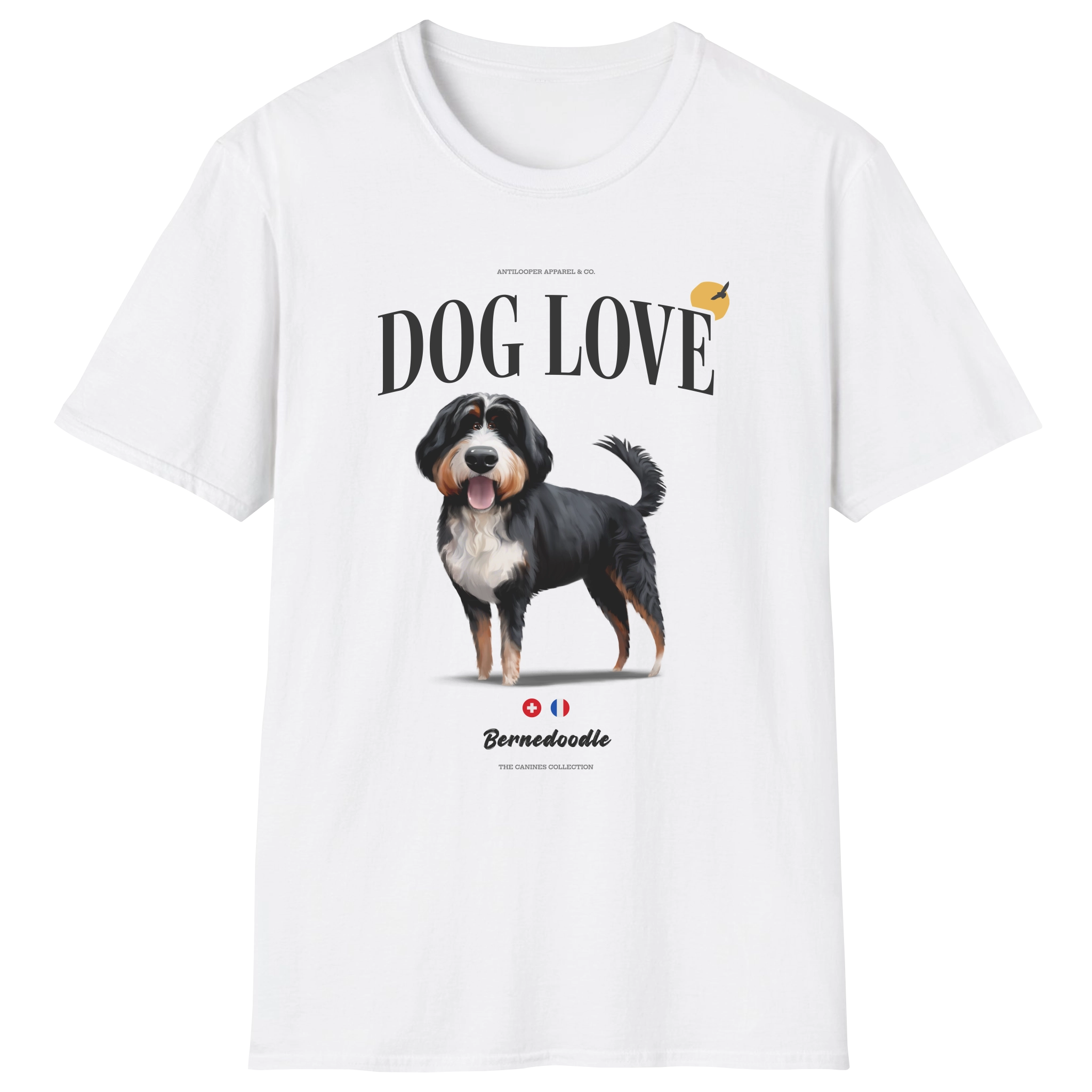 flatlay-canines-bernedoodle-tricolor-dog_love-t_shirt-white
