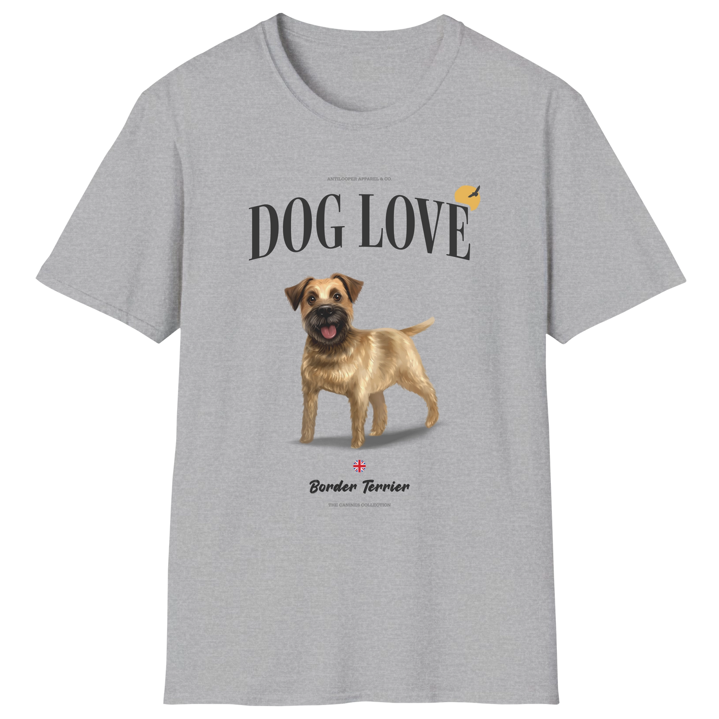 flatlay-canines-border_terrier-grizzle_tan-dog_love-t_shirt-sport_grey