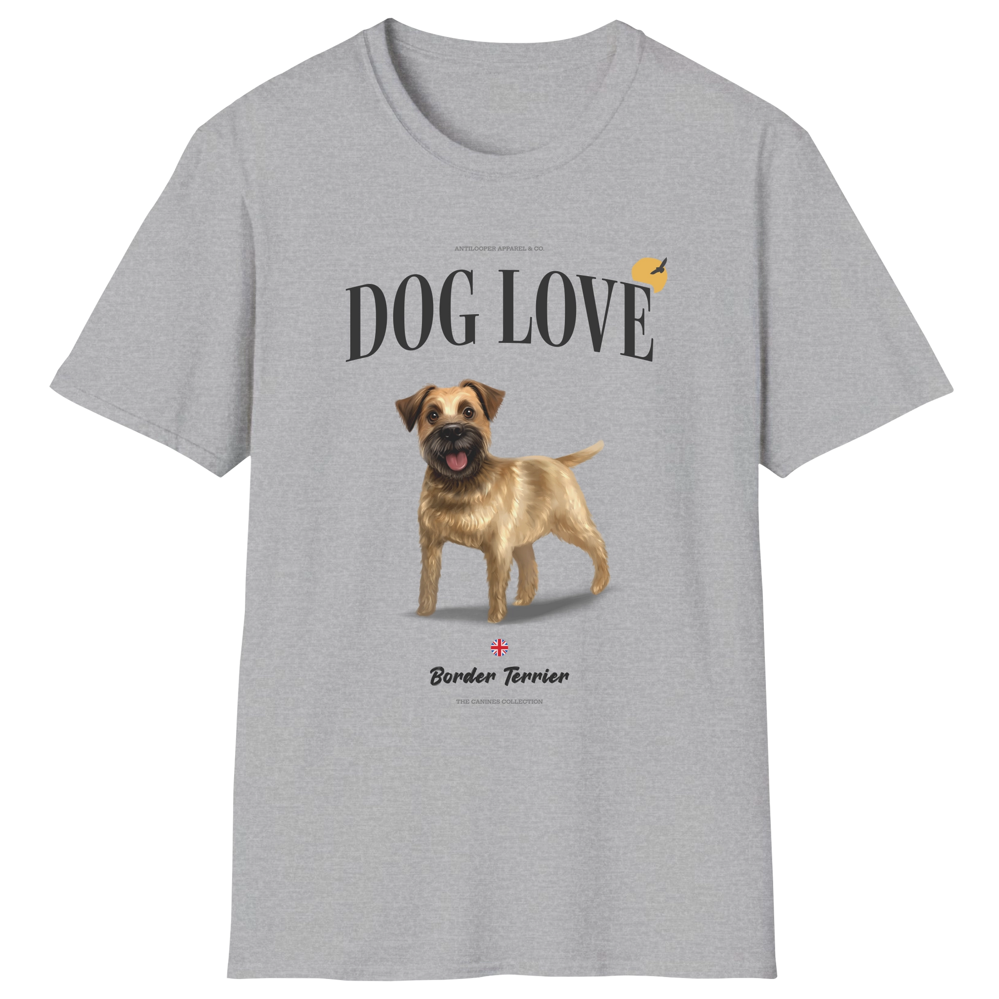 flatlay-canines-border_terrier-grizzle_tan-dog_love-t_shirt-sport_grey