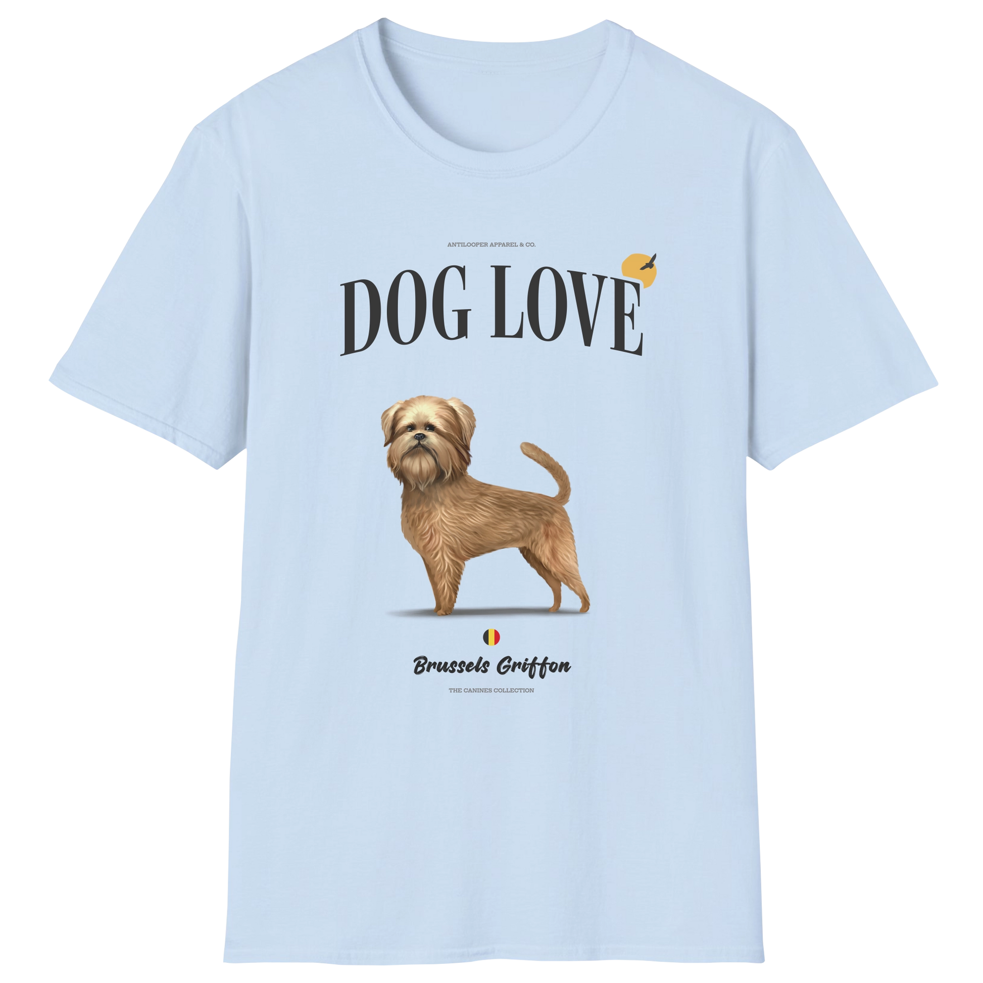 flatlay-canines-brussels_griffon-belge-dog_love-t_shirt-light_blue