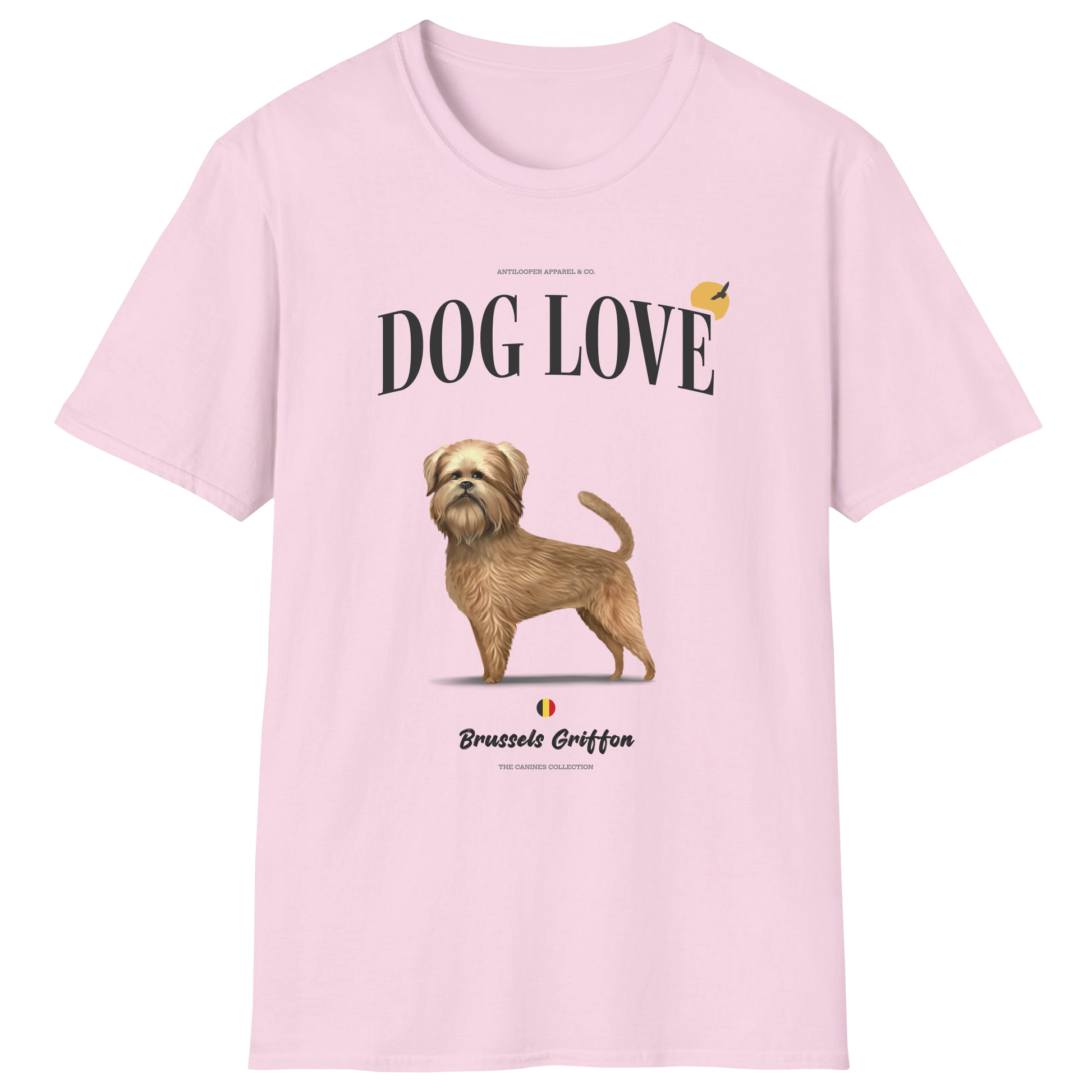 flatlay-canines-brussels_griffon-belge-dog_love-t_shirt-light_pink