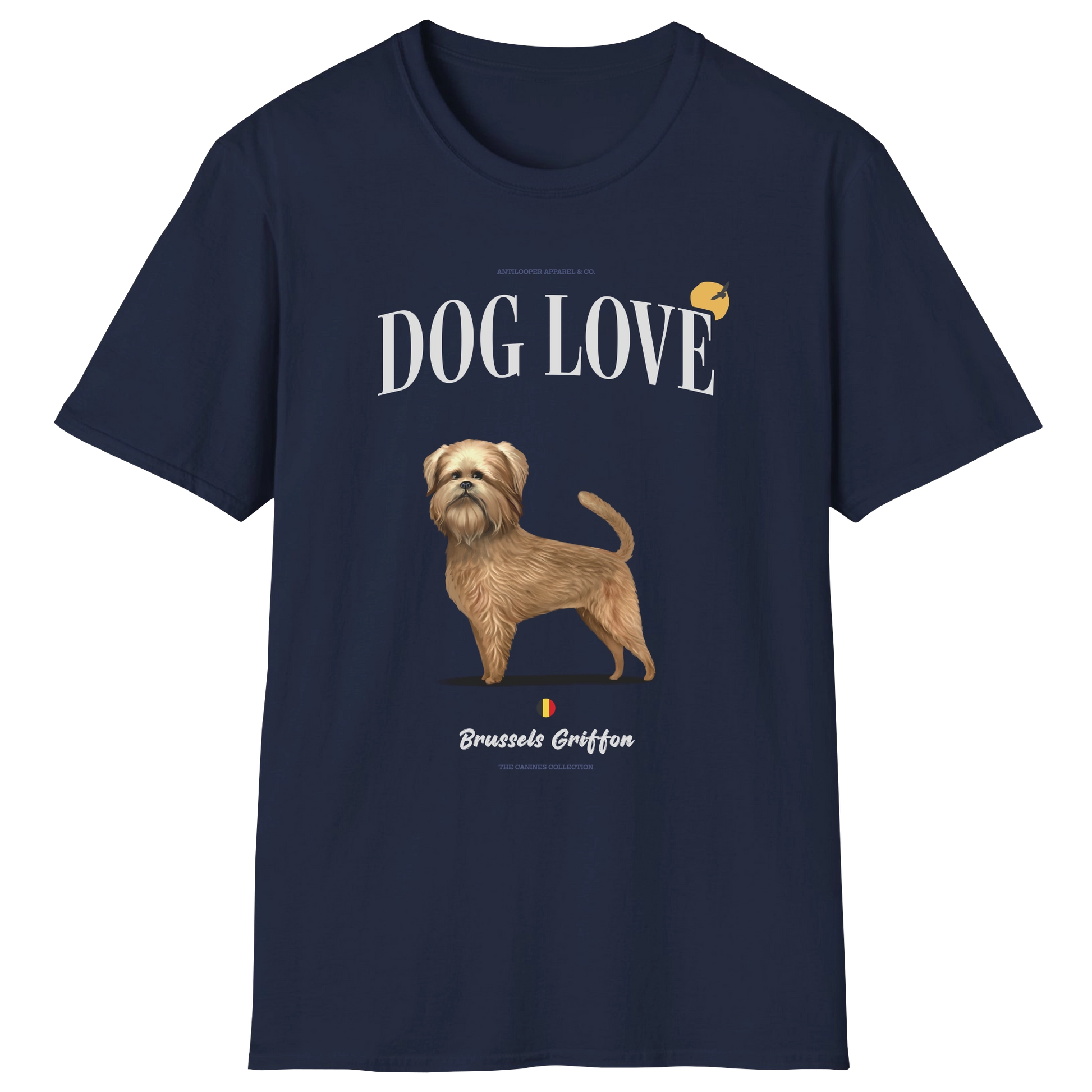 flatlay-canines-brussels_griffon-belge-dog_love-t_shirt-navy