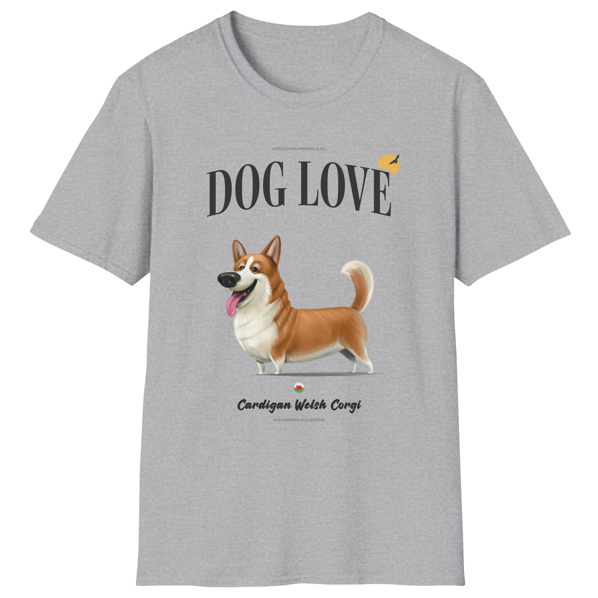 flatlay-canines-cardigan_welsh_corgi-red_white-dog_love-t_shirt-sport_grey