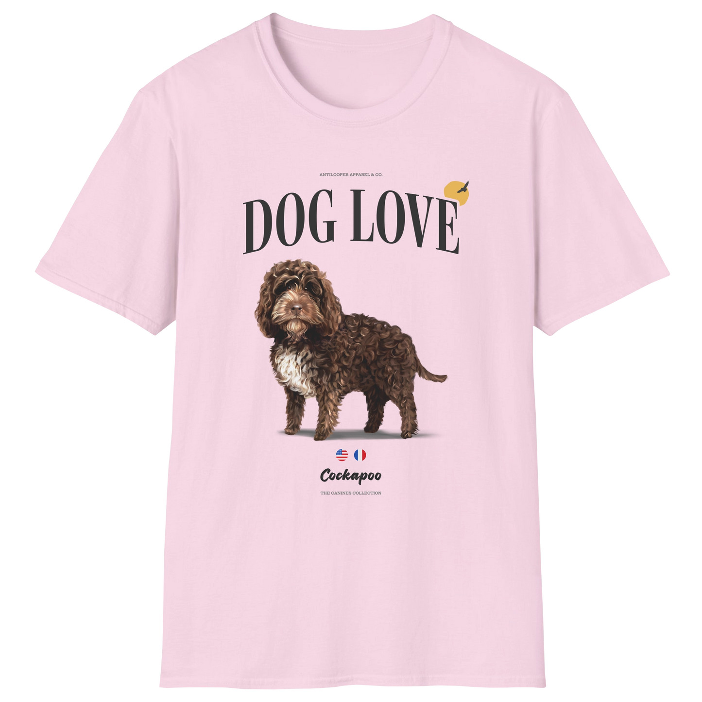 flatlay-canines-cockapoo-chocolate_white-dog_love-t_shirt-light_pink