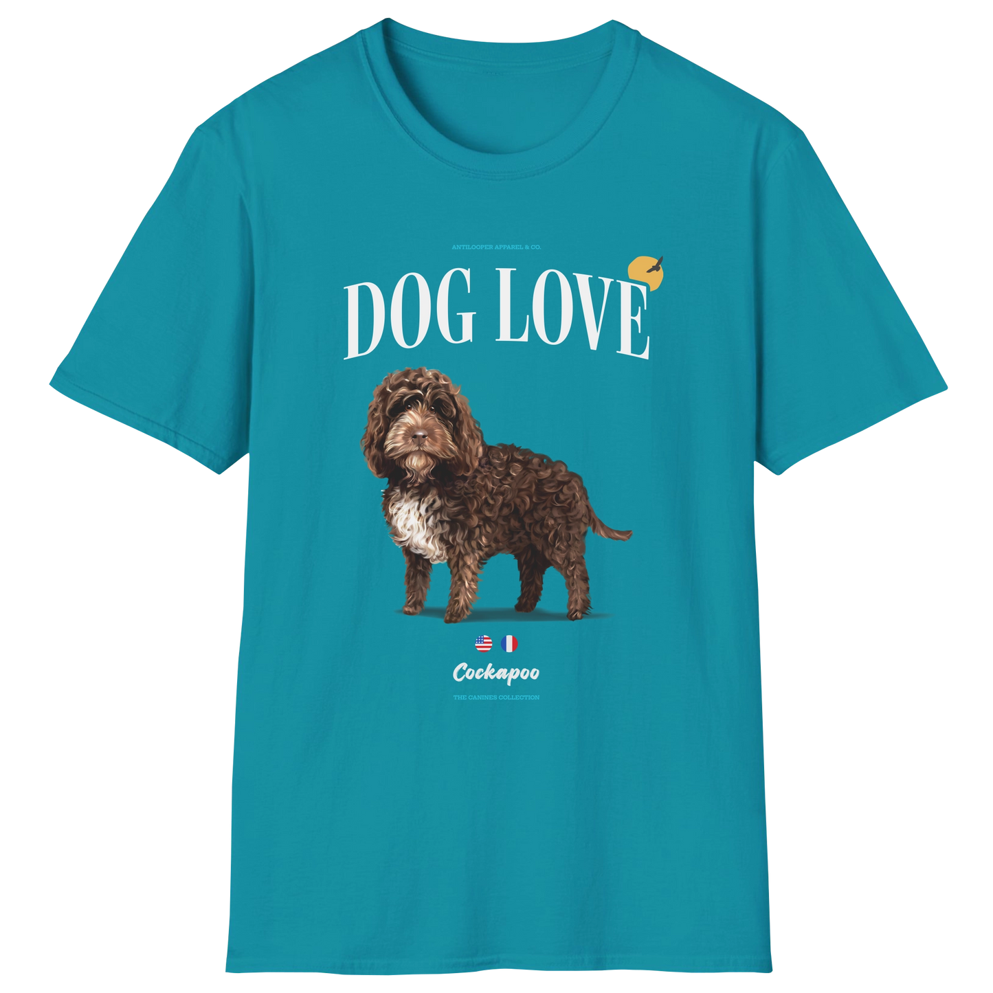 flatlay-canines-cockapoo-chocolate_white-dog_love-t_shirt-tropical_blue
