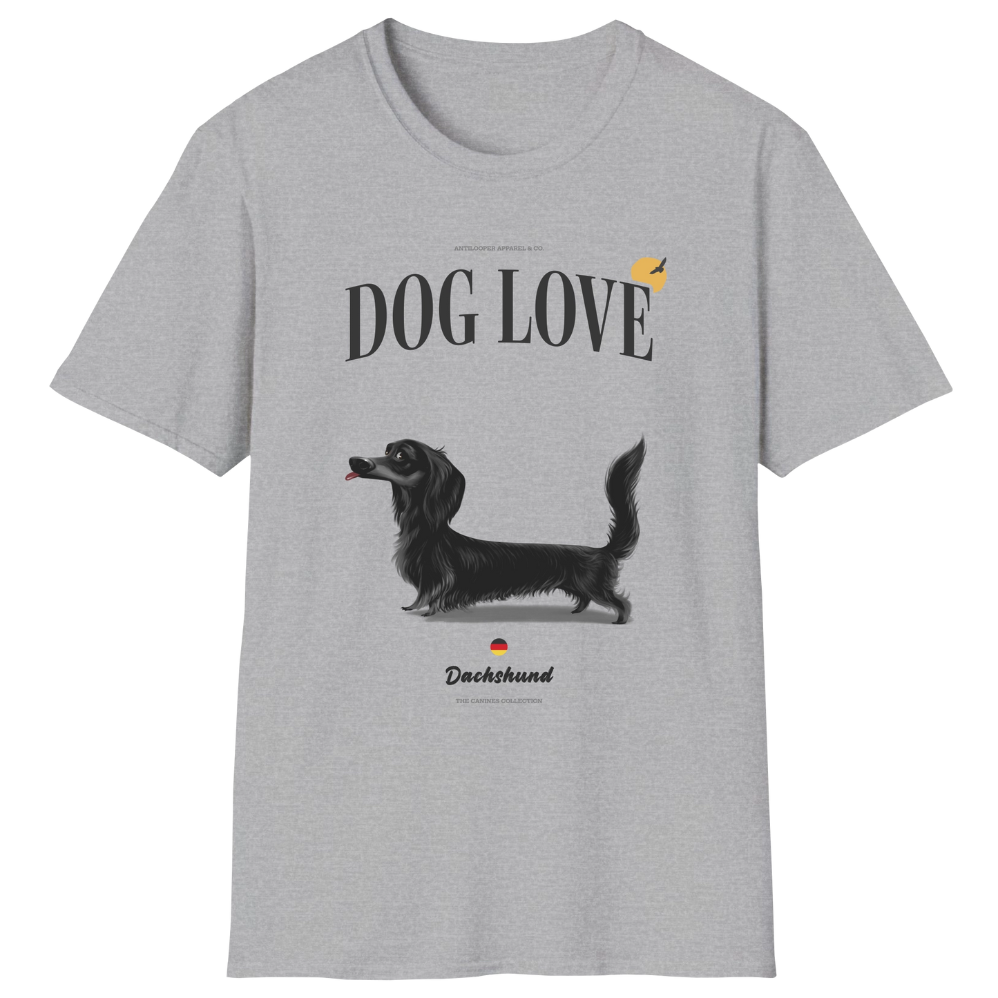 flatlay-canines-dachshund-black-long_haired-dog_love-t_shirt-sport_grey