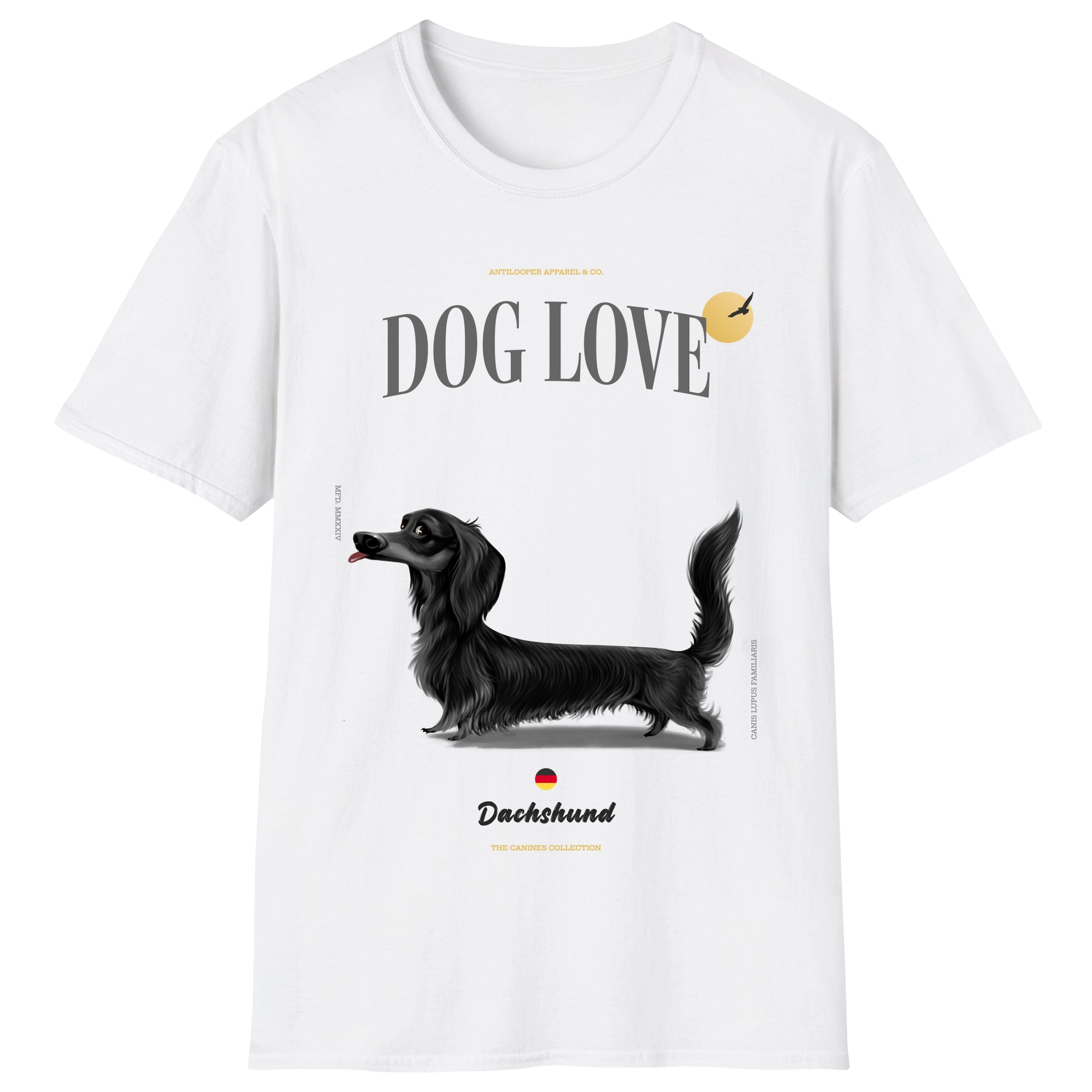 flatlay-canines-dachshund-black-long_haired-white