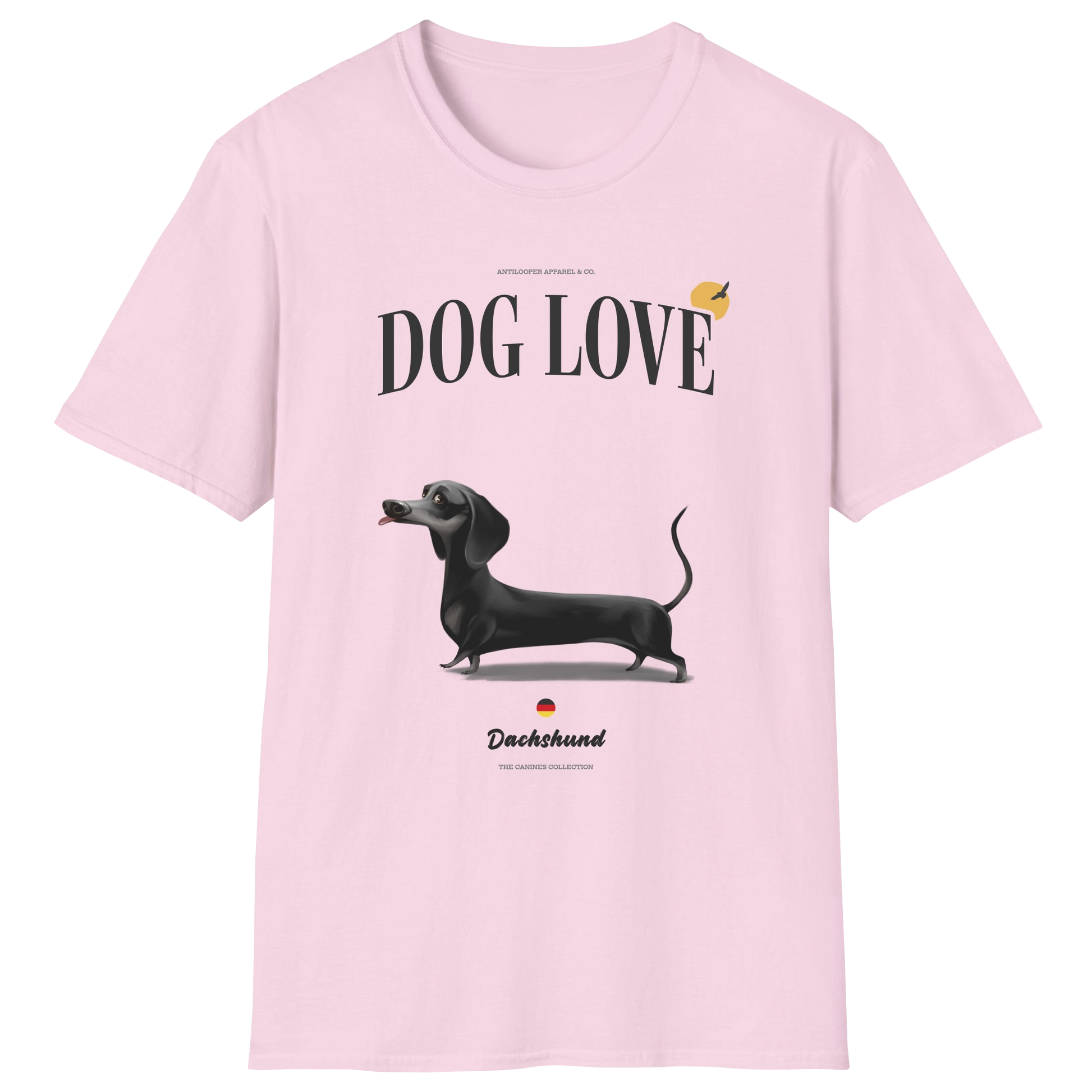 flatlay-canines-dachshund-black-short_haired-dog_love-t_shirt-light_pink