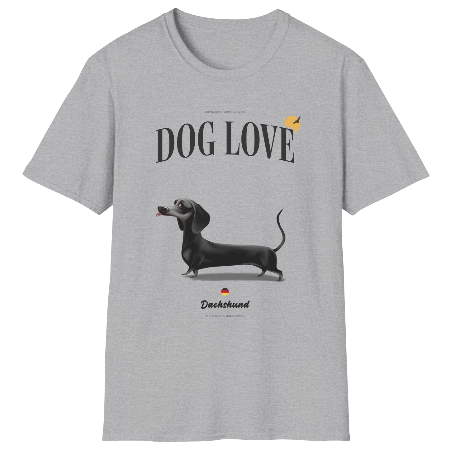 flatlay-canines-dachshund-black-short_haired-dog_love-t_shirt-sport_grey