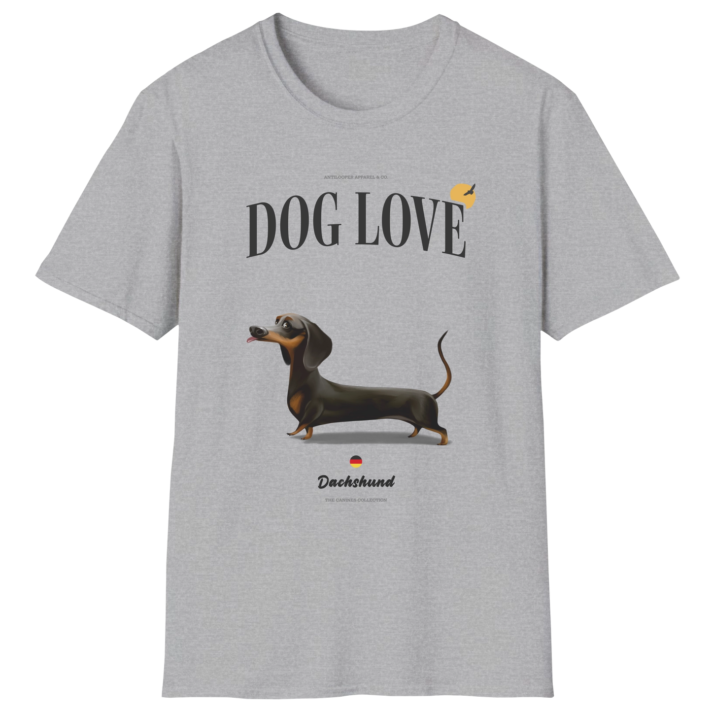 flatlay-canines-dachshund-black_tan-short_haired-dog_love-t_shirt-sport_grey