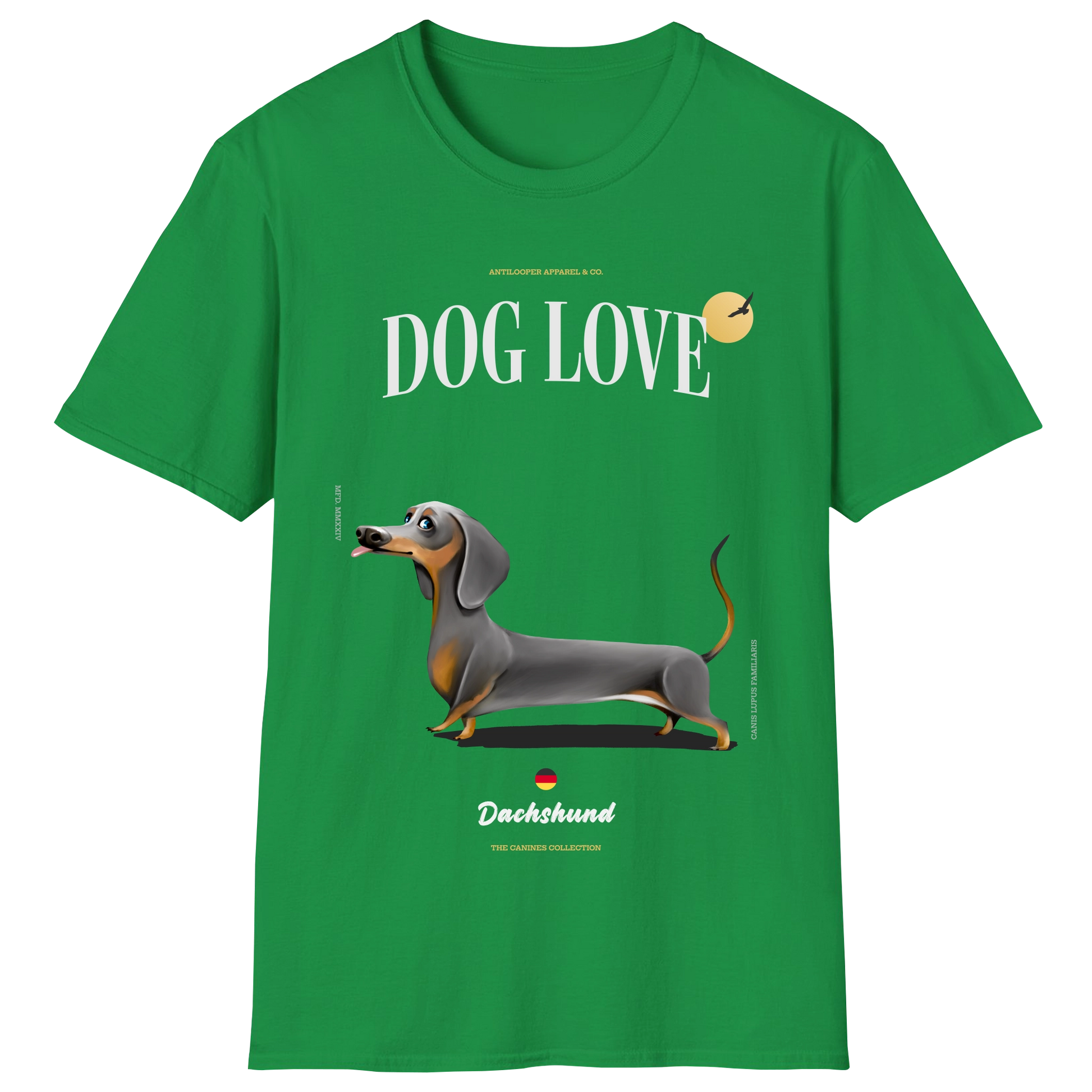 flatlay-canines-dachshund-blue_tan-short_haired-irish_green