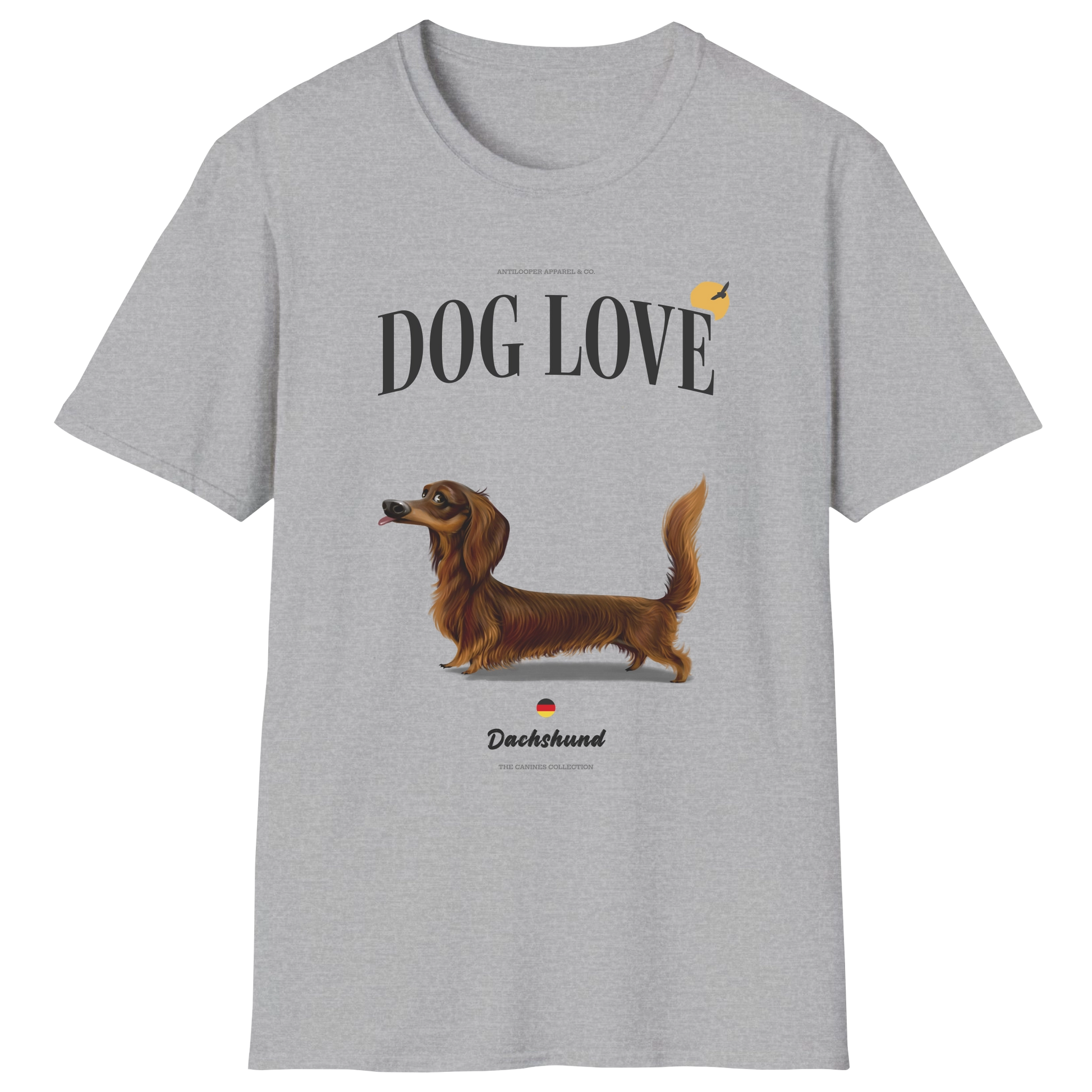 flatlay-canines-dachshund-brown-long_haired-dog_love-t_shirt-sport_grey
