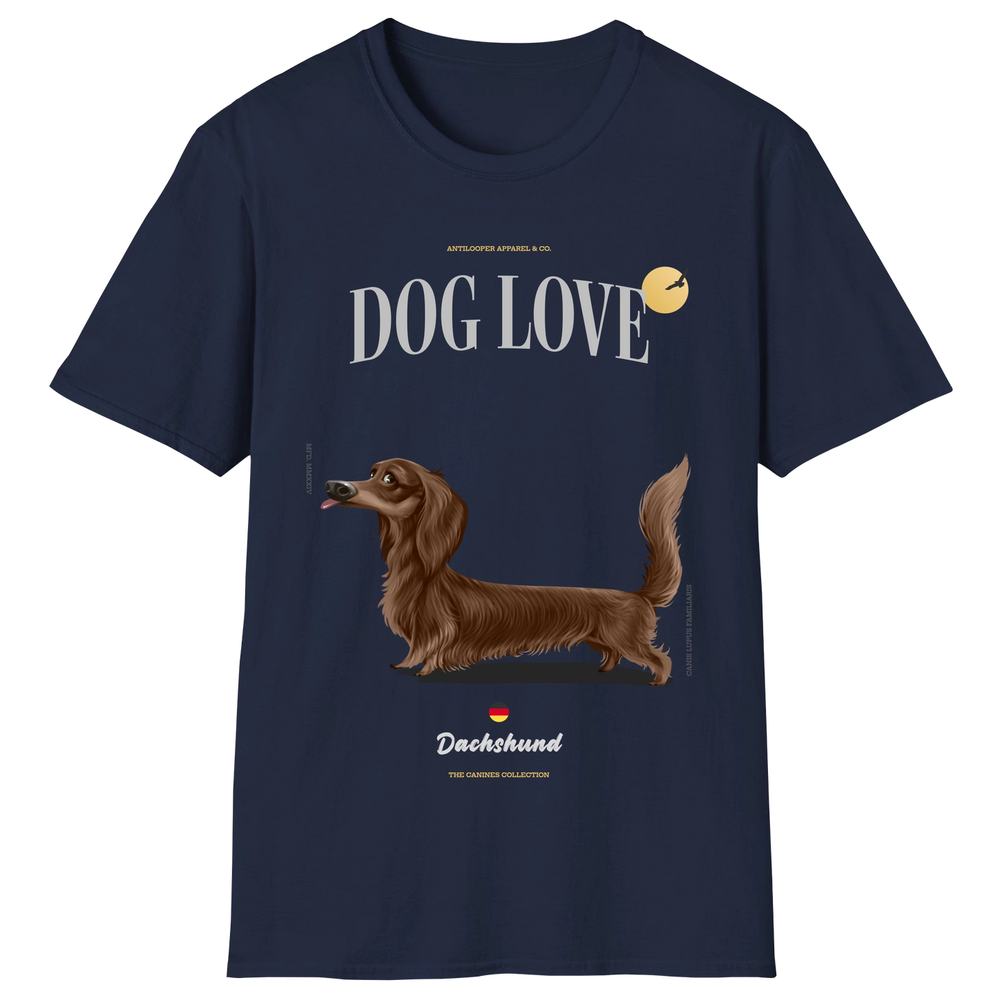 flatlay-canines-dachshund-chocolate-long_haired-navy