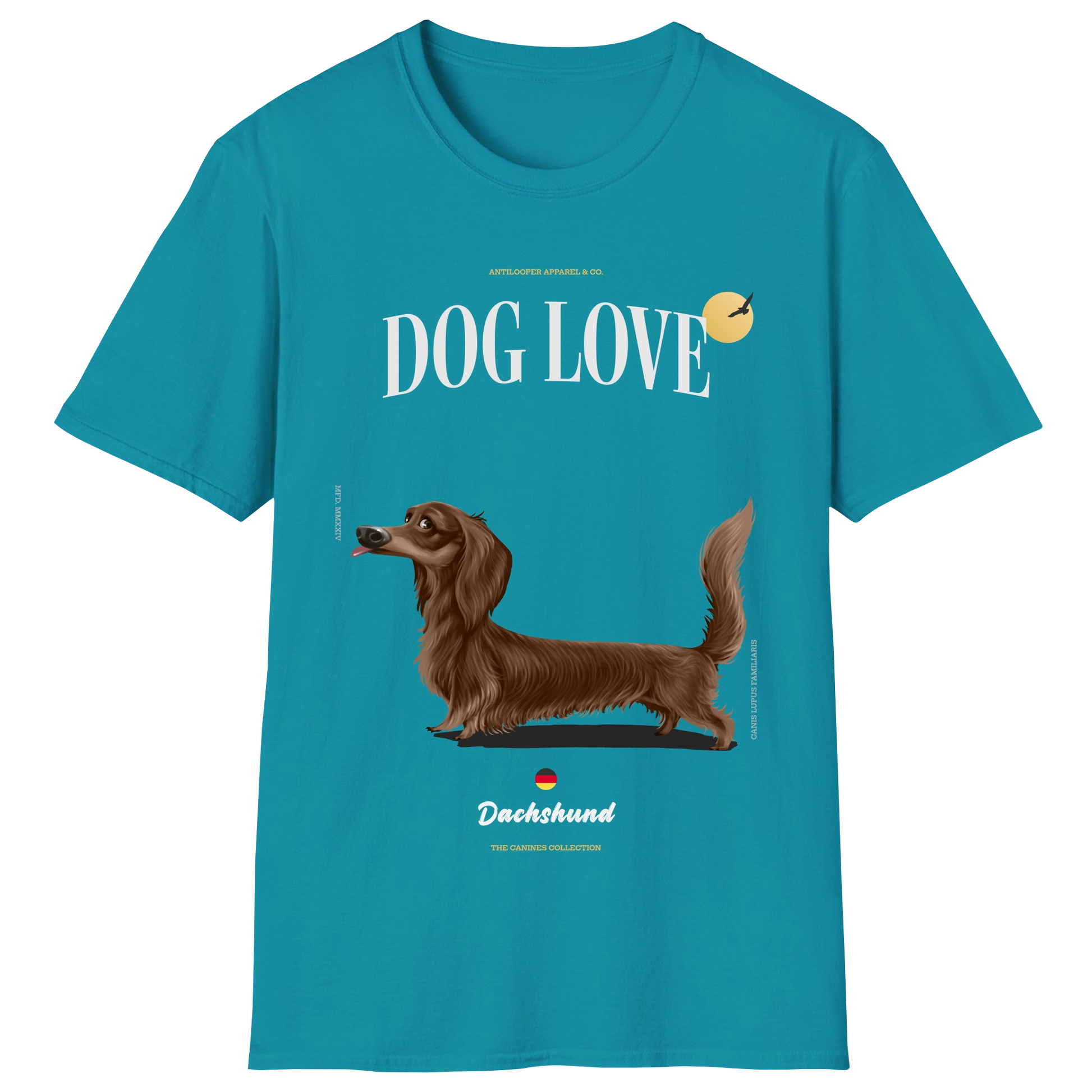 flatlay-canines-dachshund-chocolate-long_haired-tropical_blue