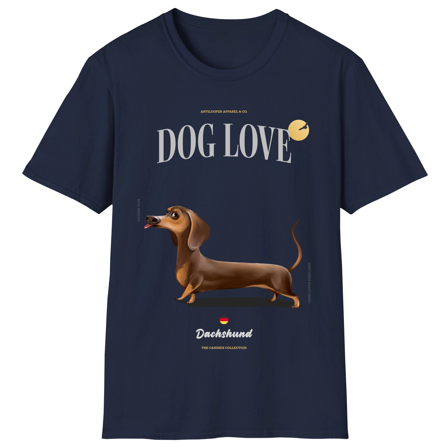 flatlay-canines-dachshund-chocolate_tan-short_haired-navy