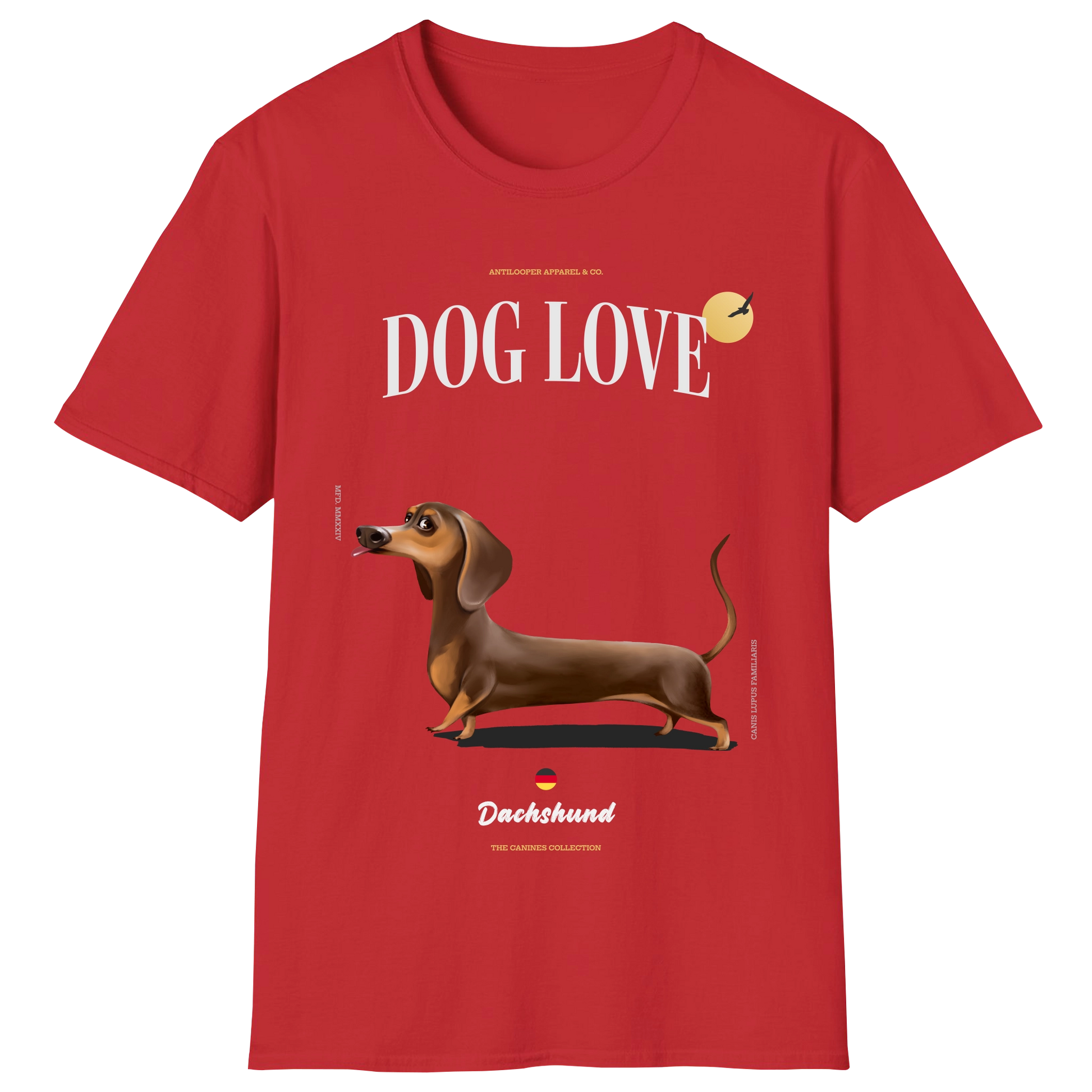 flatlay-canines-dachshund-chocolate_tan-short_haired-red