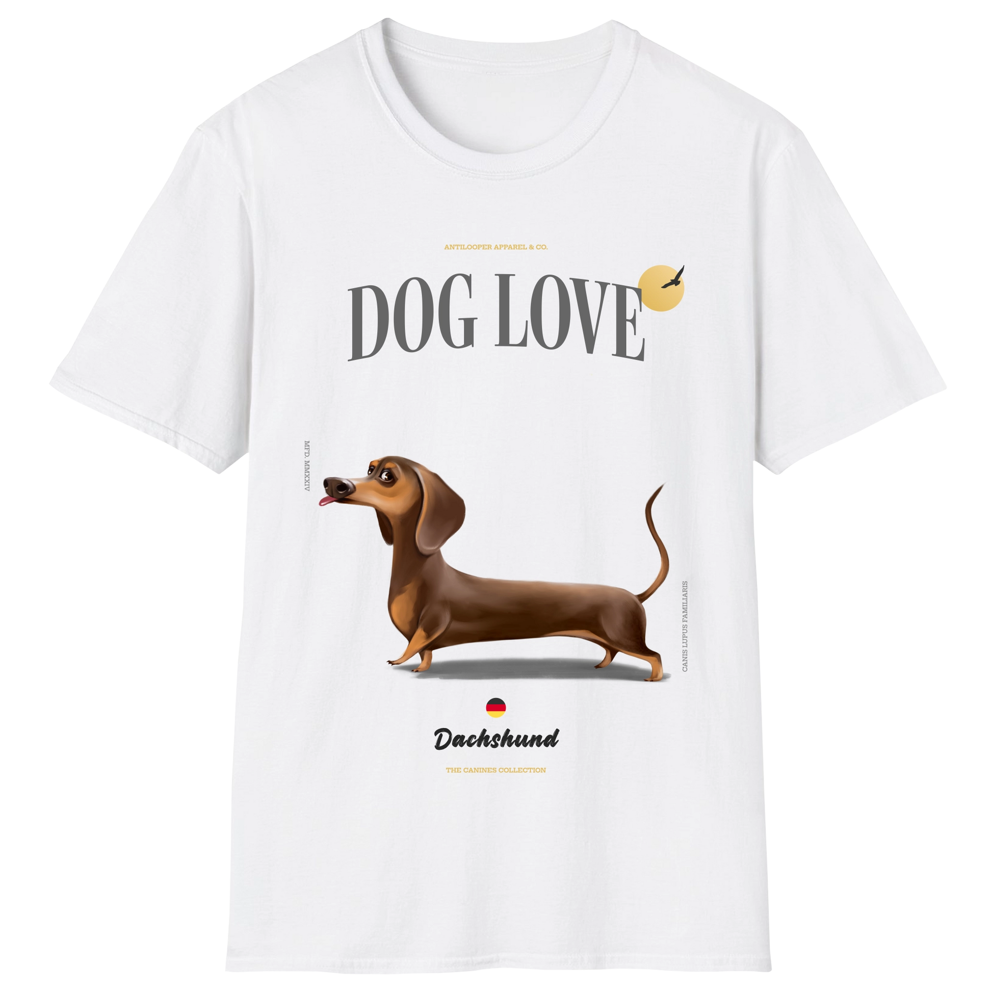 flatlay-canines-dachshund-chocolate_tan-short_haired-white