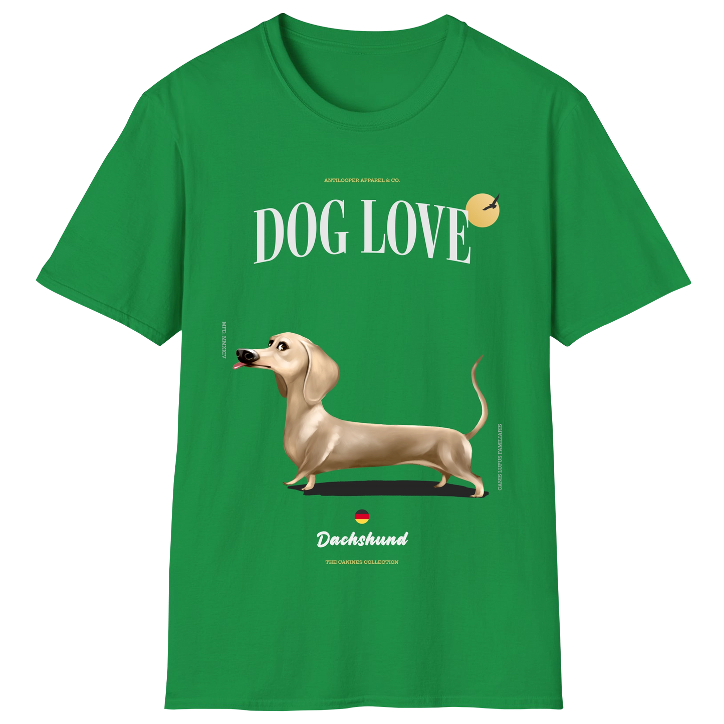 flatlay-canines-dachshund-cream-short_haired-irish_green