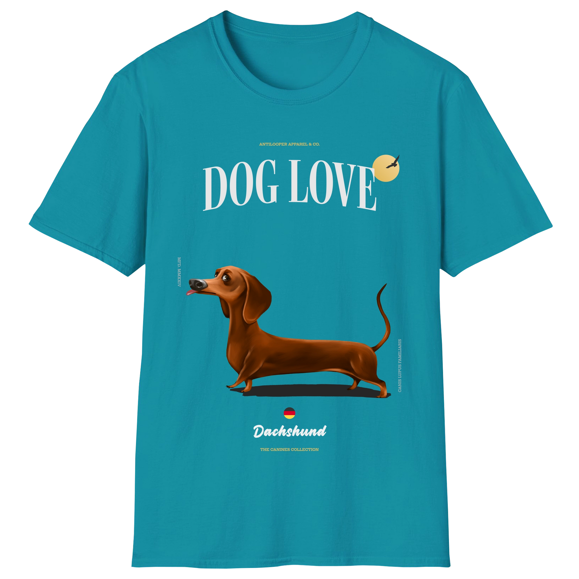 flatlay-canines-dachshund-red-short_haired-tropical_blue