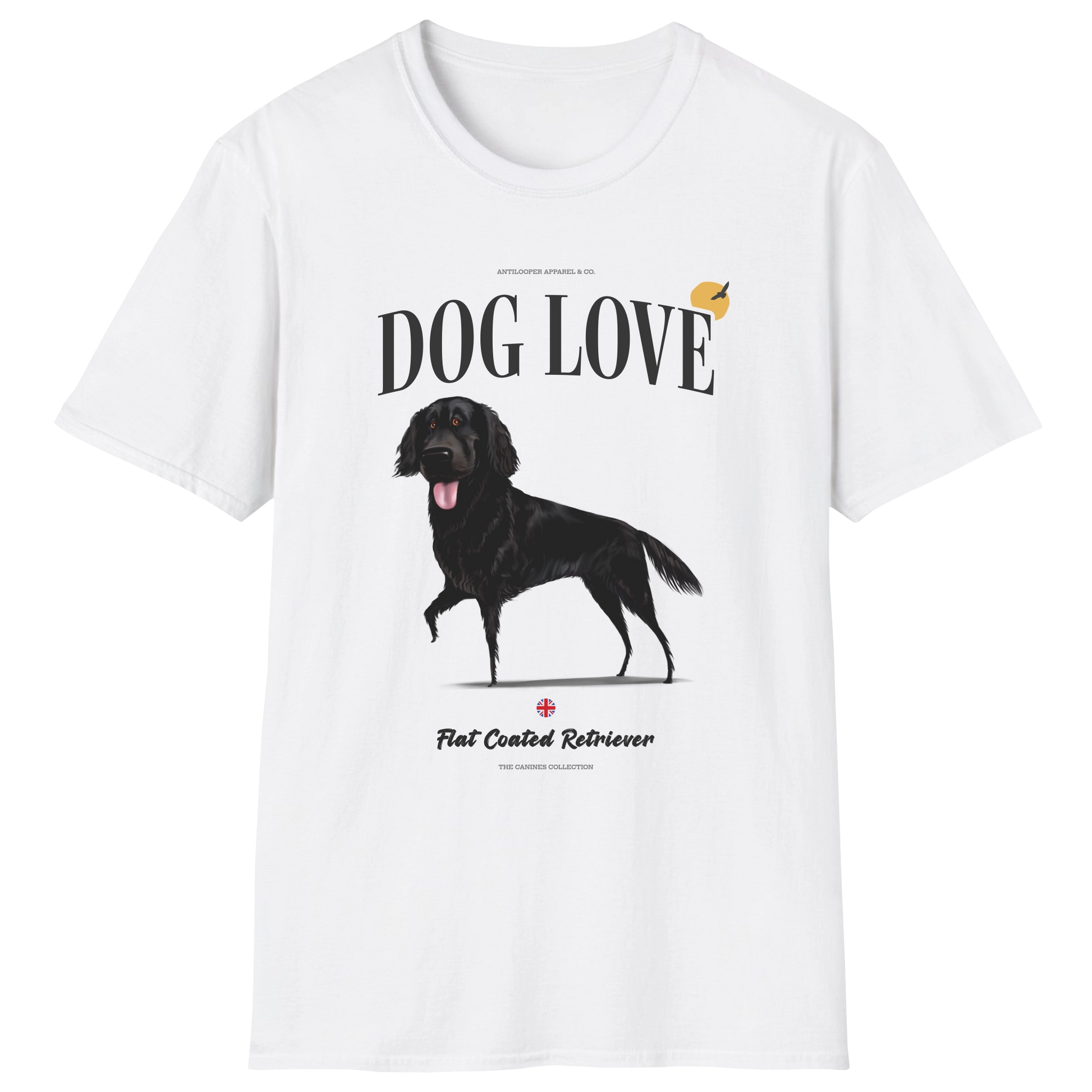 flatlay-canines-flat_coated_retriever-black-dog_love-t_shirt-white