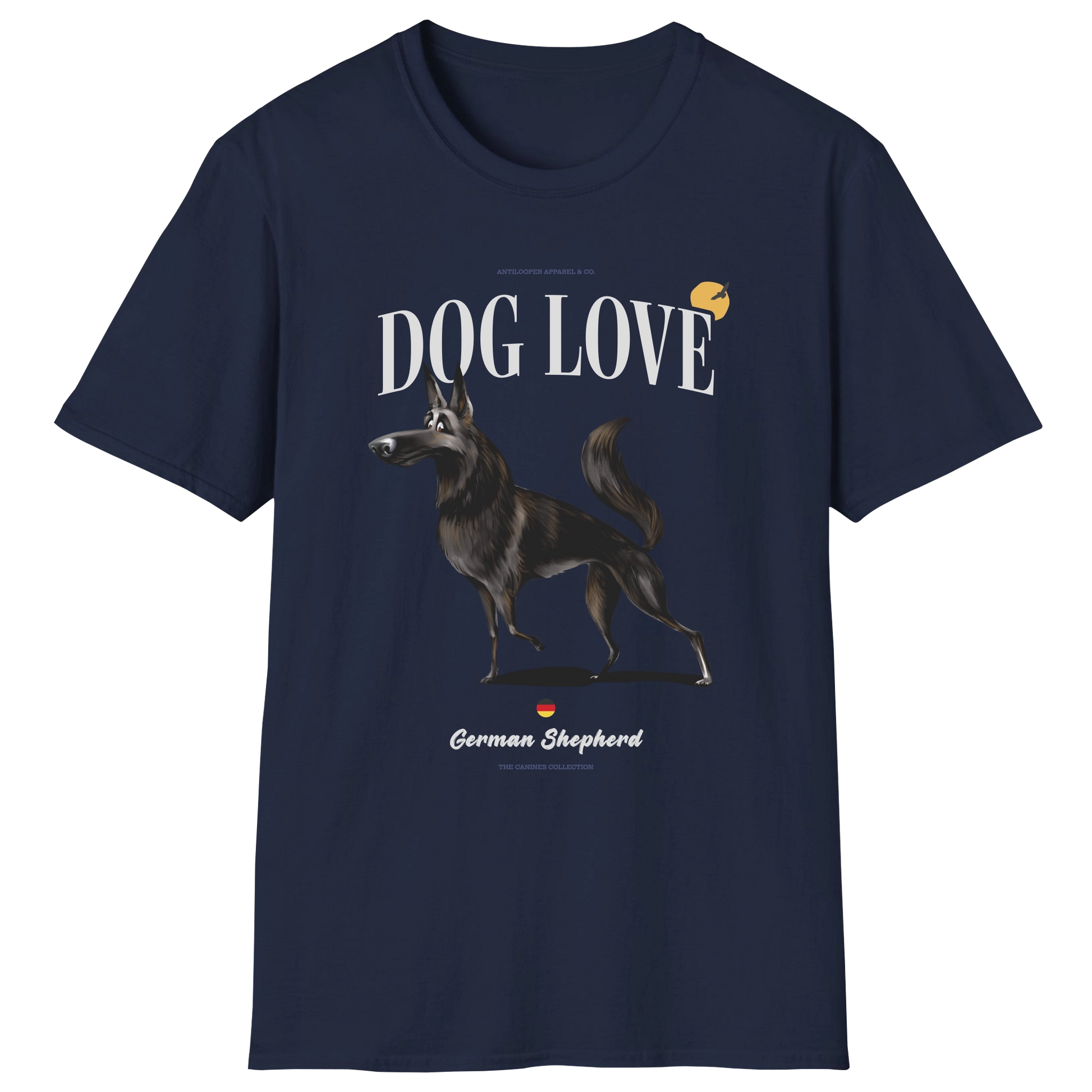 flatlay-canines-german_shepherd-gray-dog_love-t_shirt-navy