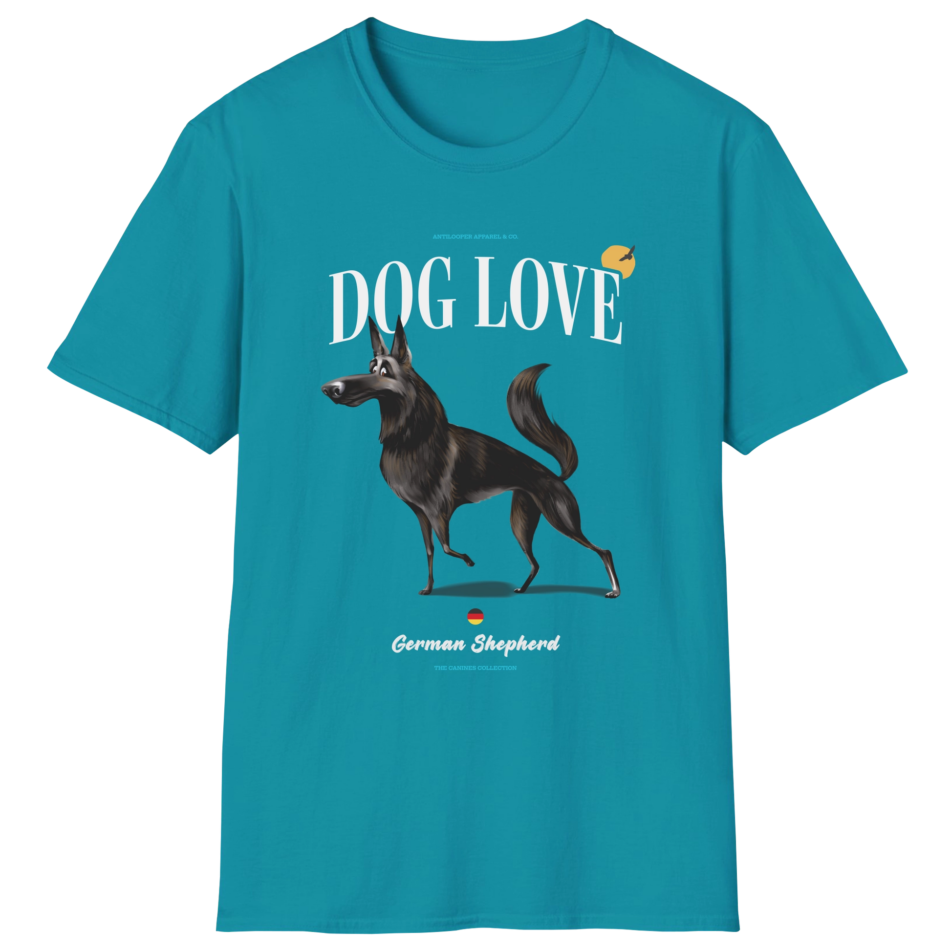 flatlay-canines-german_shepherd-gray-dog_love-t_shirt-tropical_blue