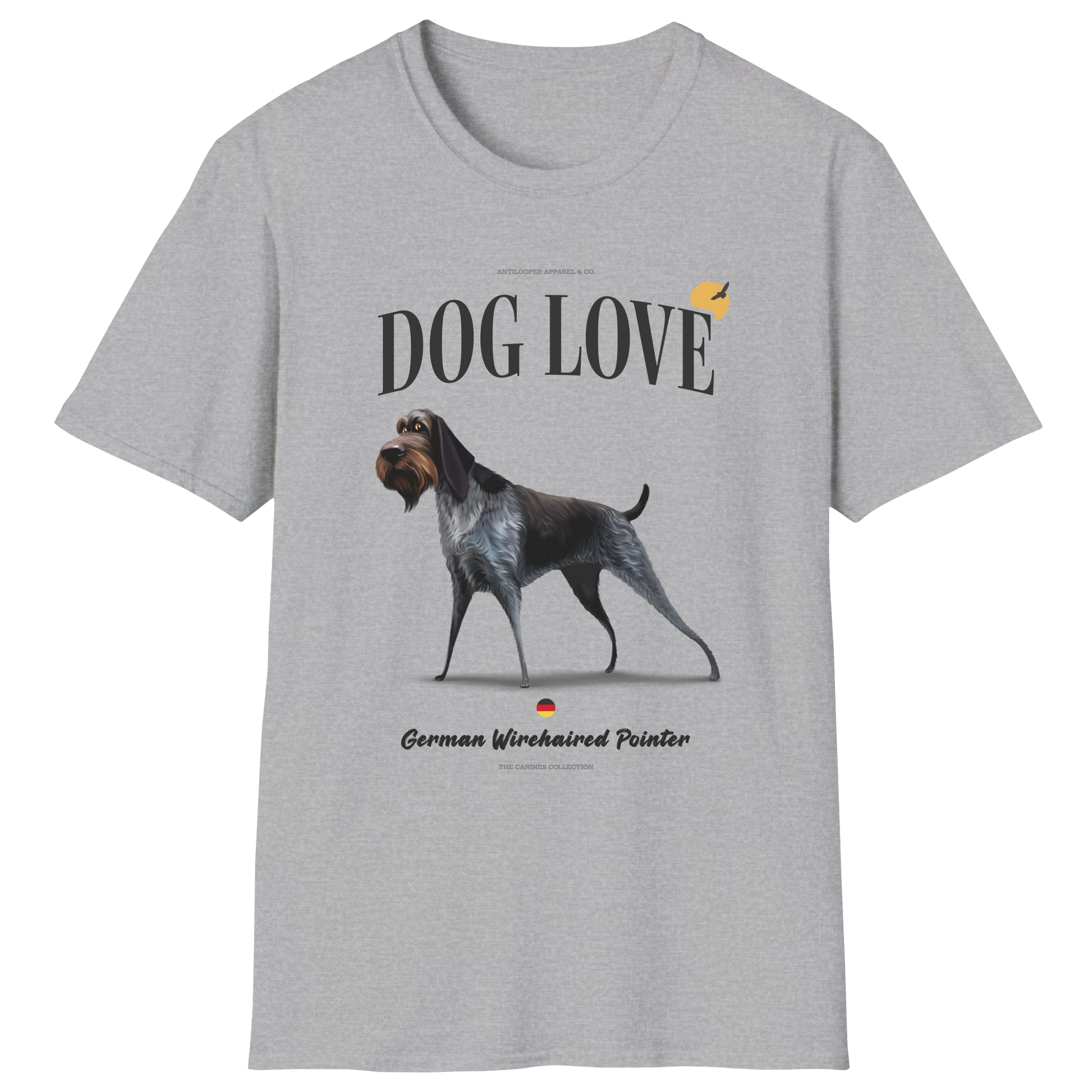 flatlay-canines-german_wirehaired_pointer-black_white-dog_love-t_shirt-sport_grey