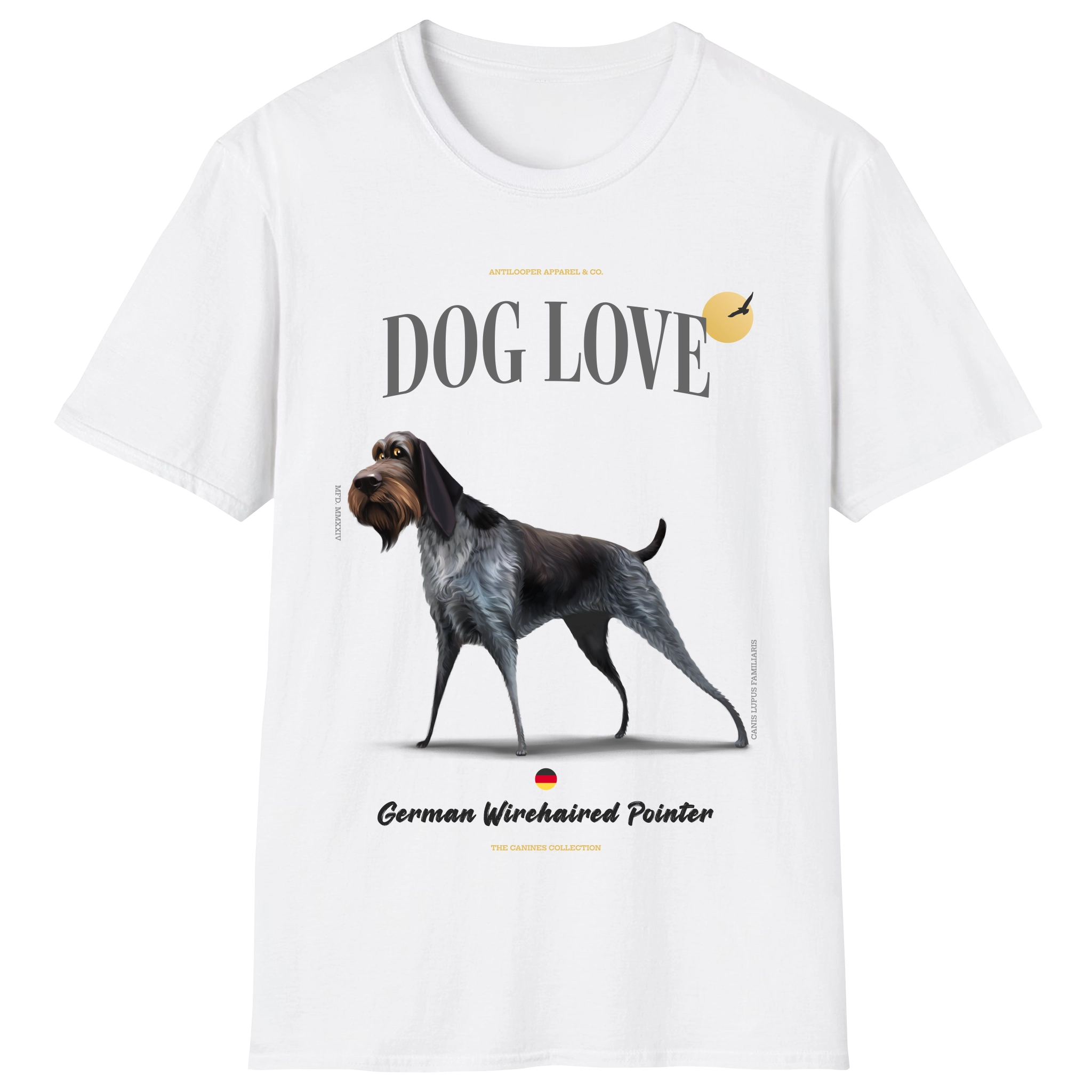 flatlay-canines-german_wirehaired_pointer-black_white-white