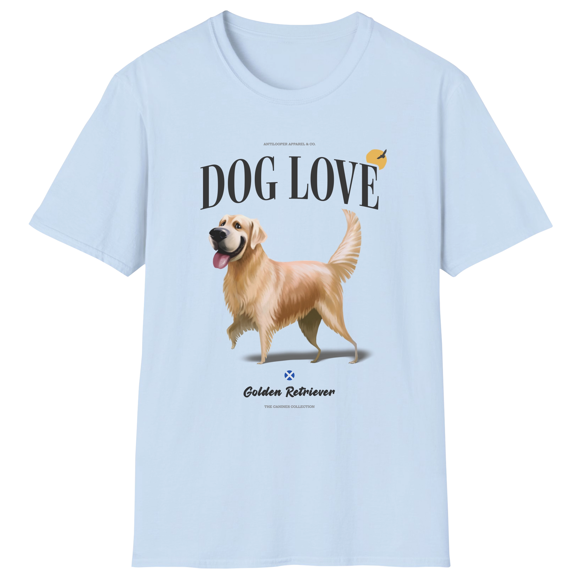 flatlay-canines-golden_retriever-golden-dog_love-t_shirt-light_blue