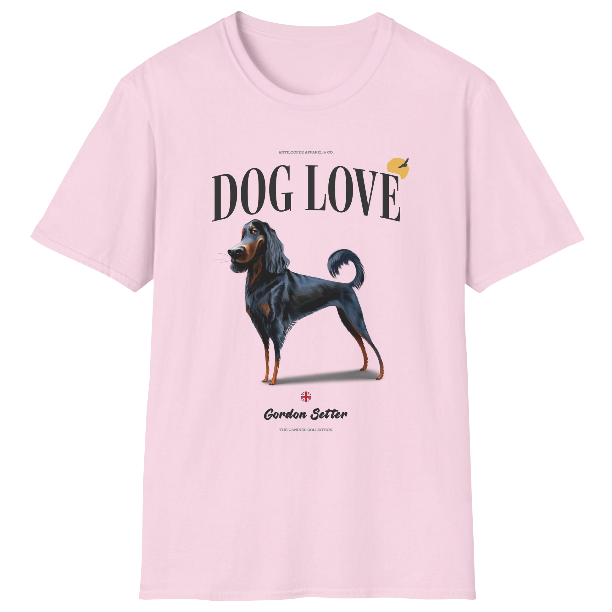 flatlay-canines-gordon_setter-black_tan-dog_love-t_shirt-light_pink