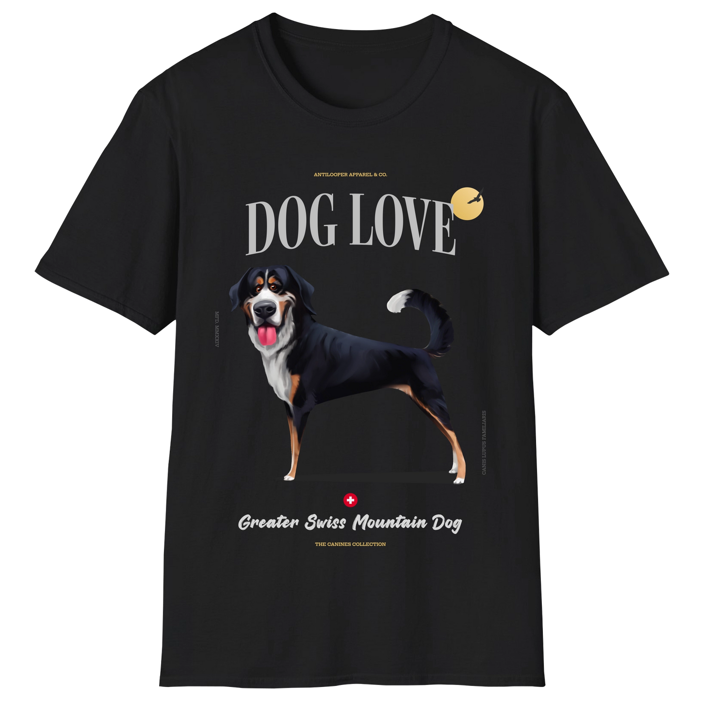 flatlay-canines-greater_swiss_mountain_dog-black_white_red-black