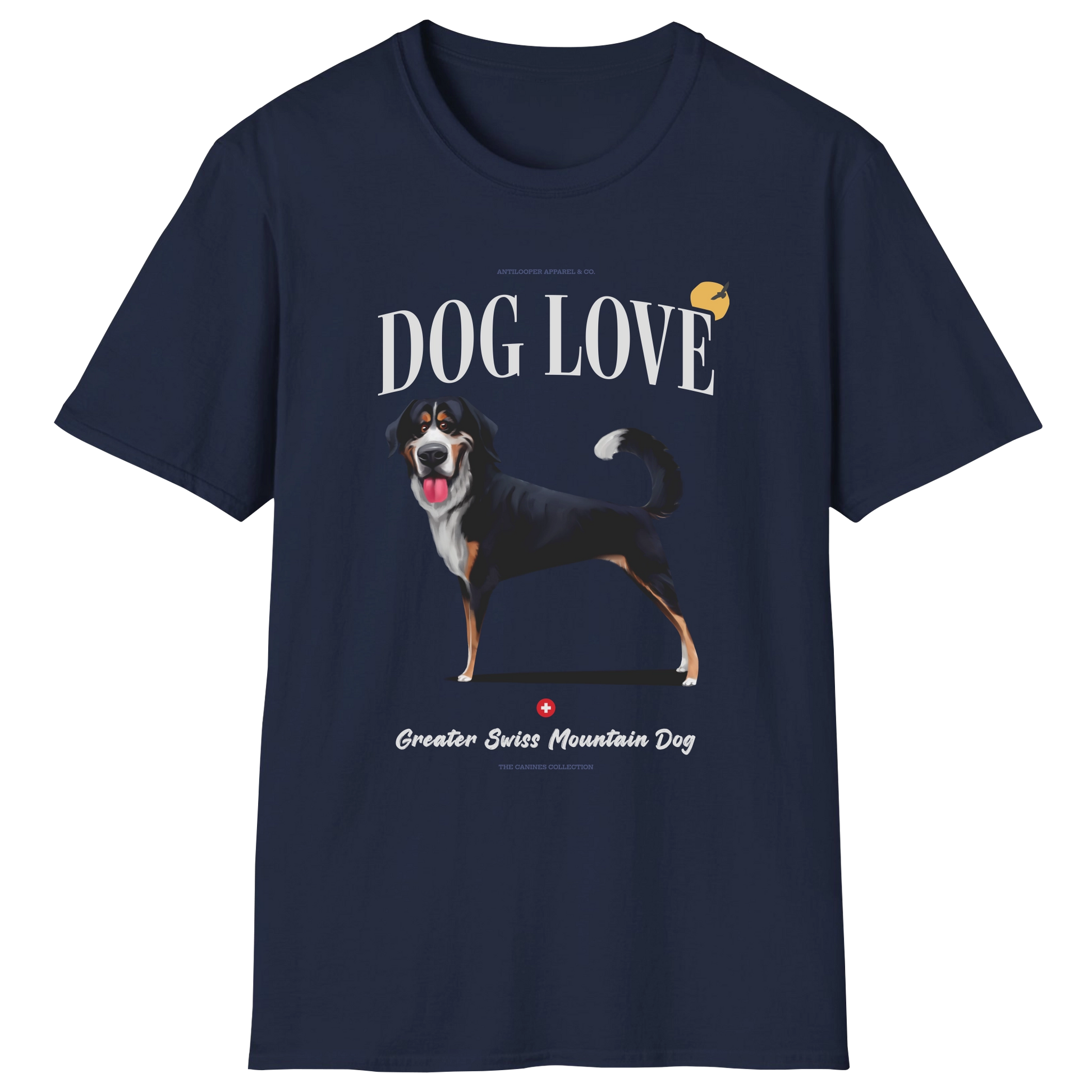 flatlay-canines-greater_swiss_mountain_dog-black_white_red-dog_love-t_shirt-navy