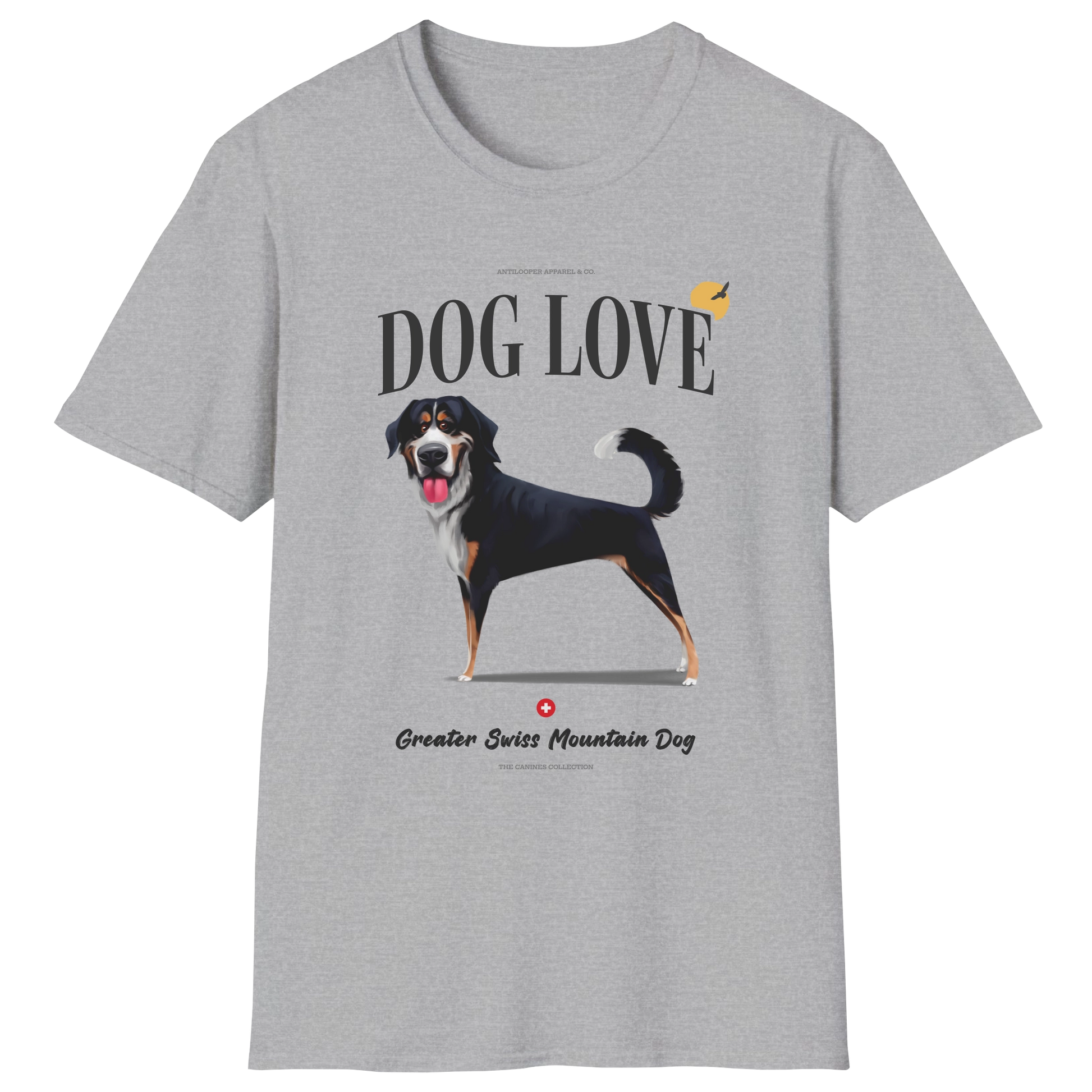flatlay-canines-greater_swiss_mountain_dog-black_white_red-dog_love-t_shirt-sport_grey