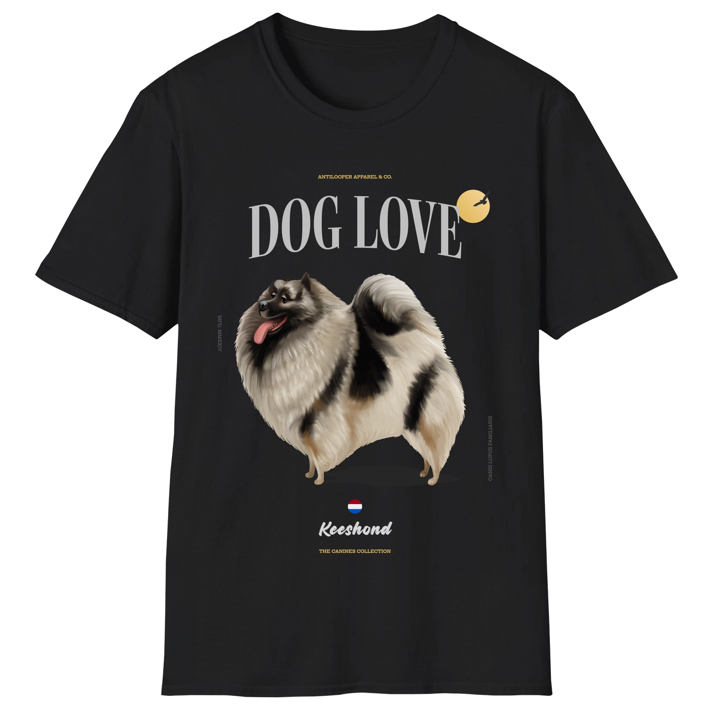 flatlay-canines-keeshond-gray_cream_black-black