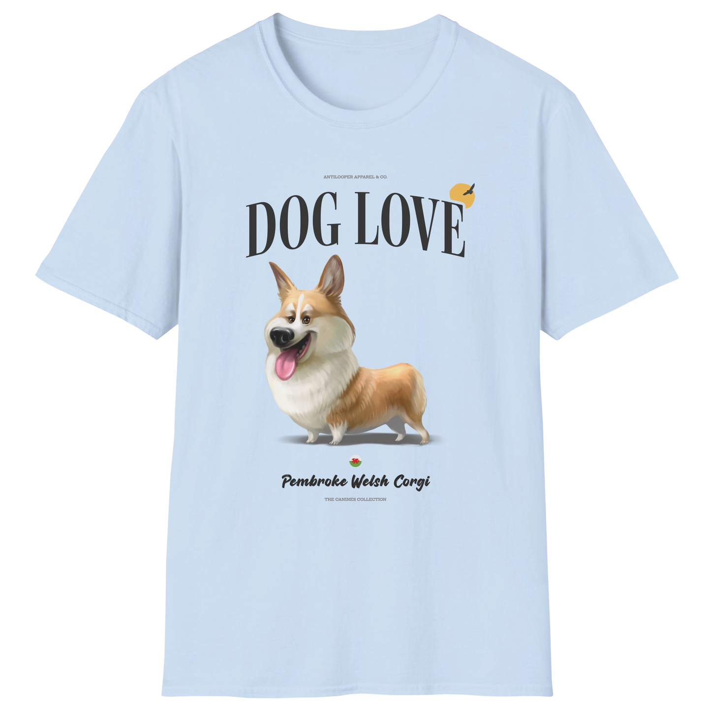 flatlay-canines-pembroke_welsh_corgi-sable-dog_love-t_shirt-light_blue